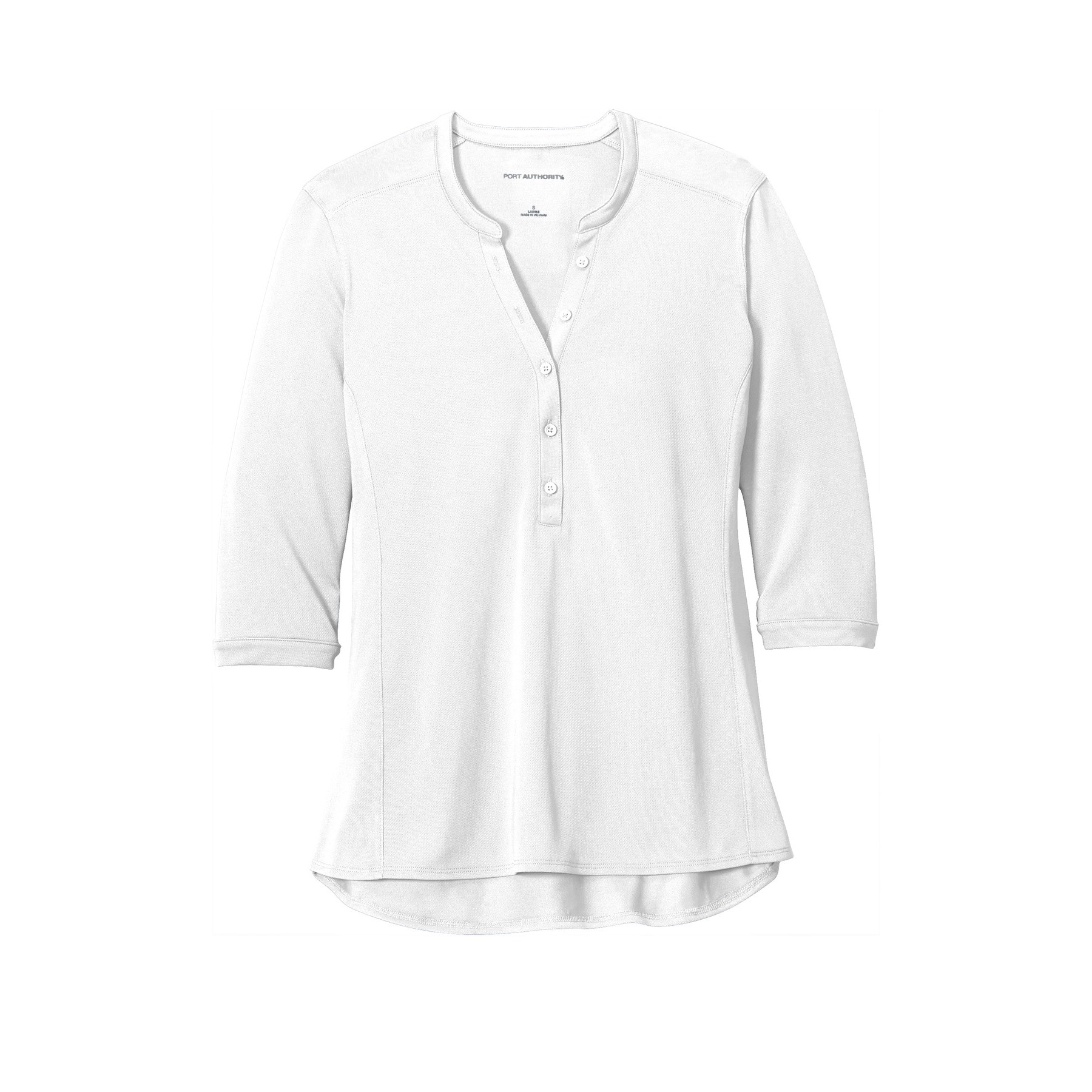 Women's UV Choice Pique Henley - Thumbnail Image