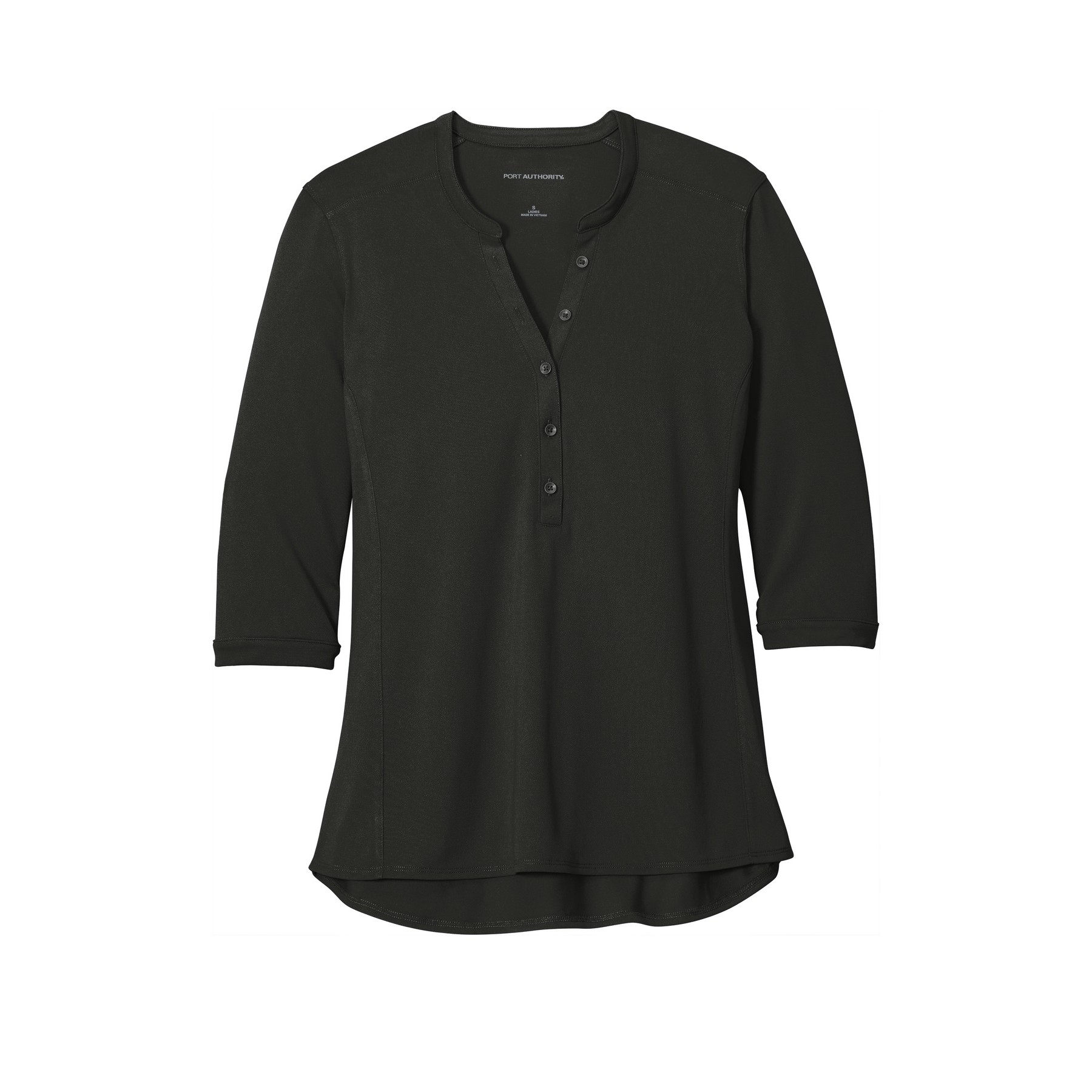 Women's UV Choice Pique Henley - Thumbnail Image