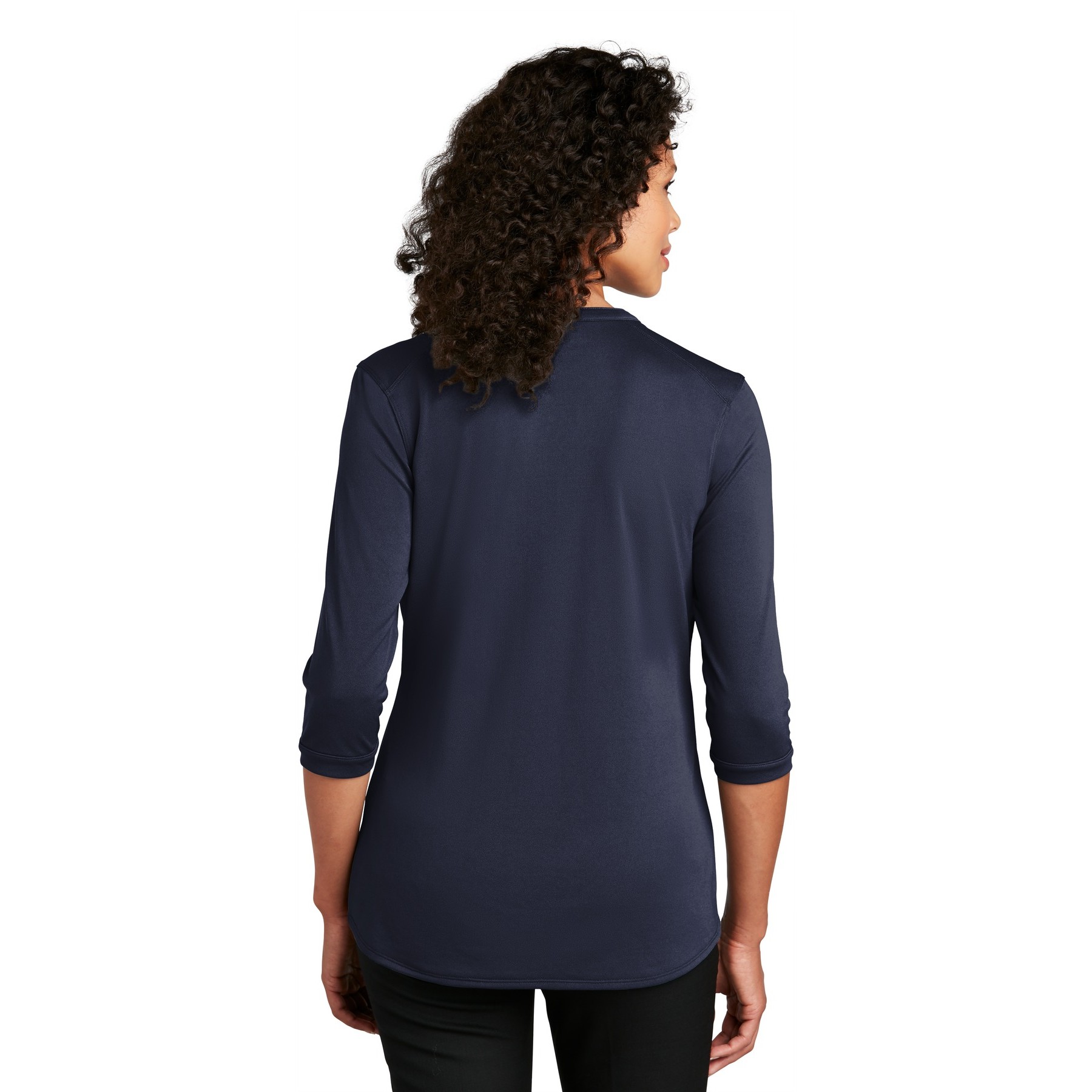 Women's UV Choice Pique Henley - Thumbnail Image