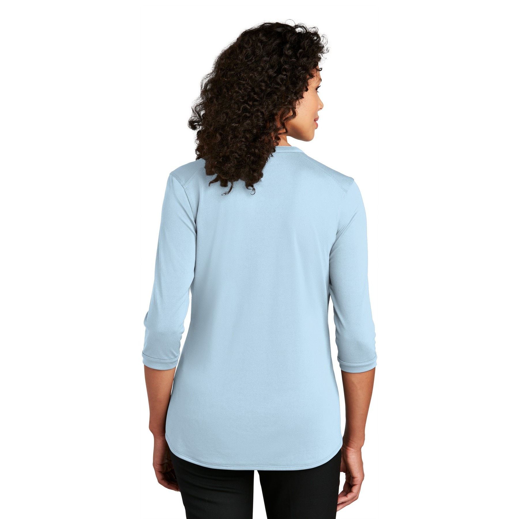 Women's UV Choice Pique Henley - Thumbnail Image