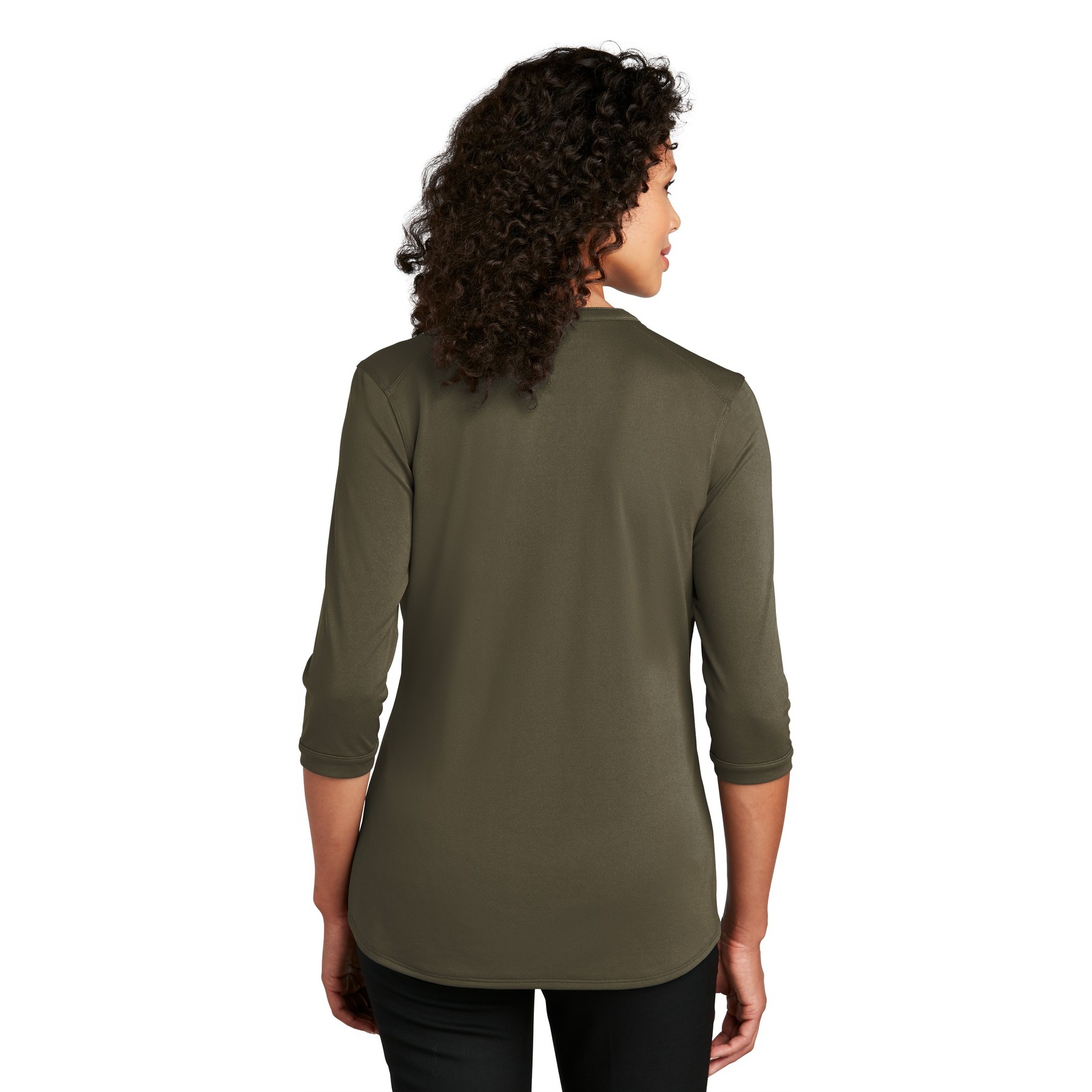 Women's UV Choice Pique Henley - Thumbnail Image