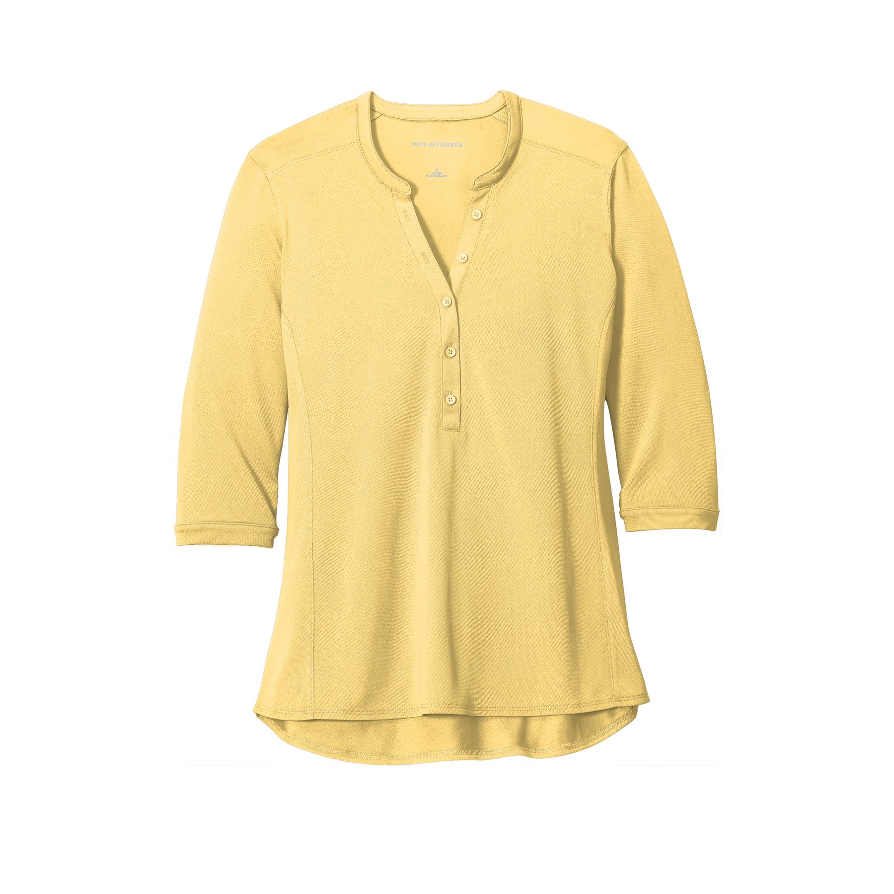 Women's UV Choice Pique Henley - Thumbnail Image