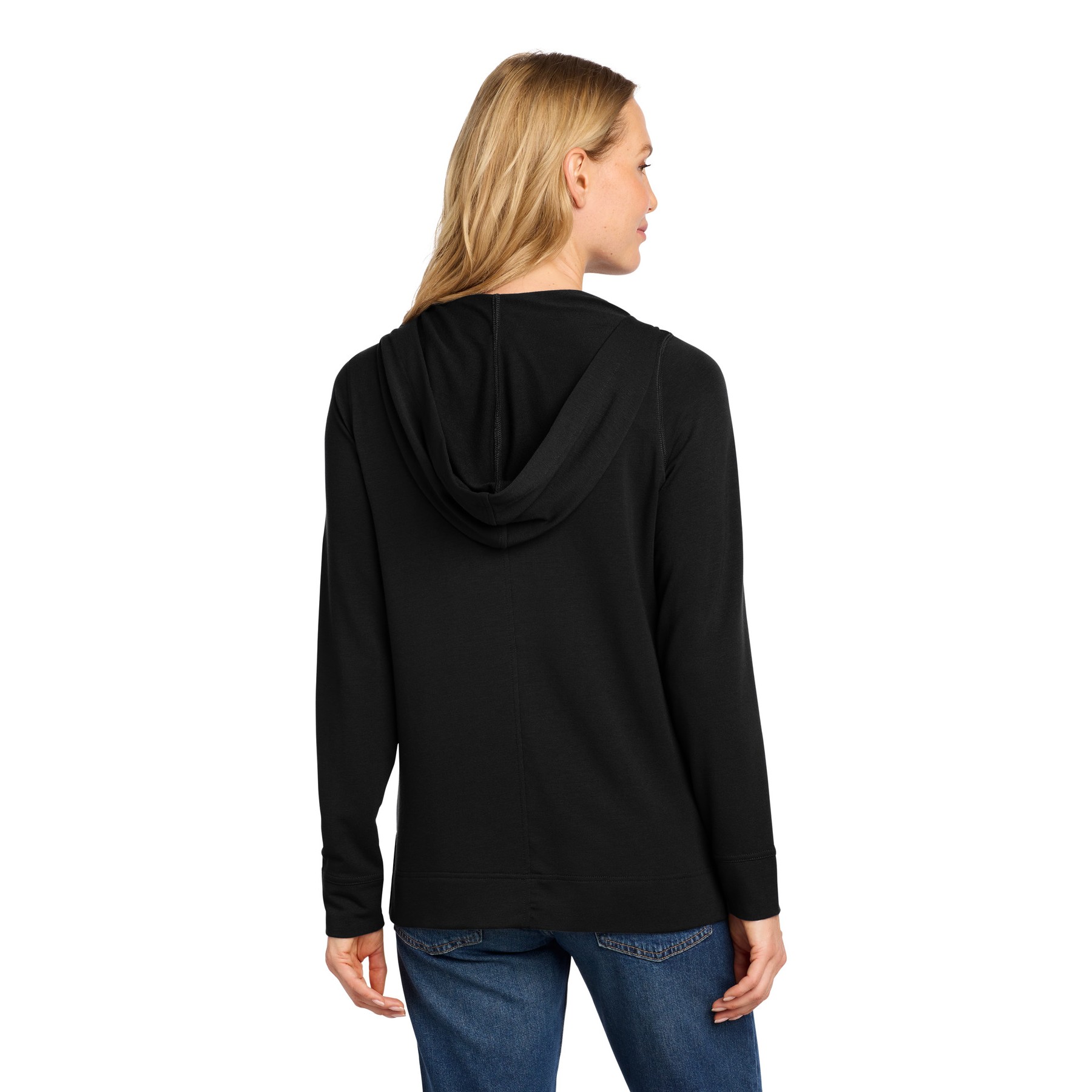 Women's Microterry Pullover Hoodie - Thumbnail Image