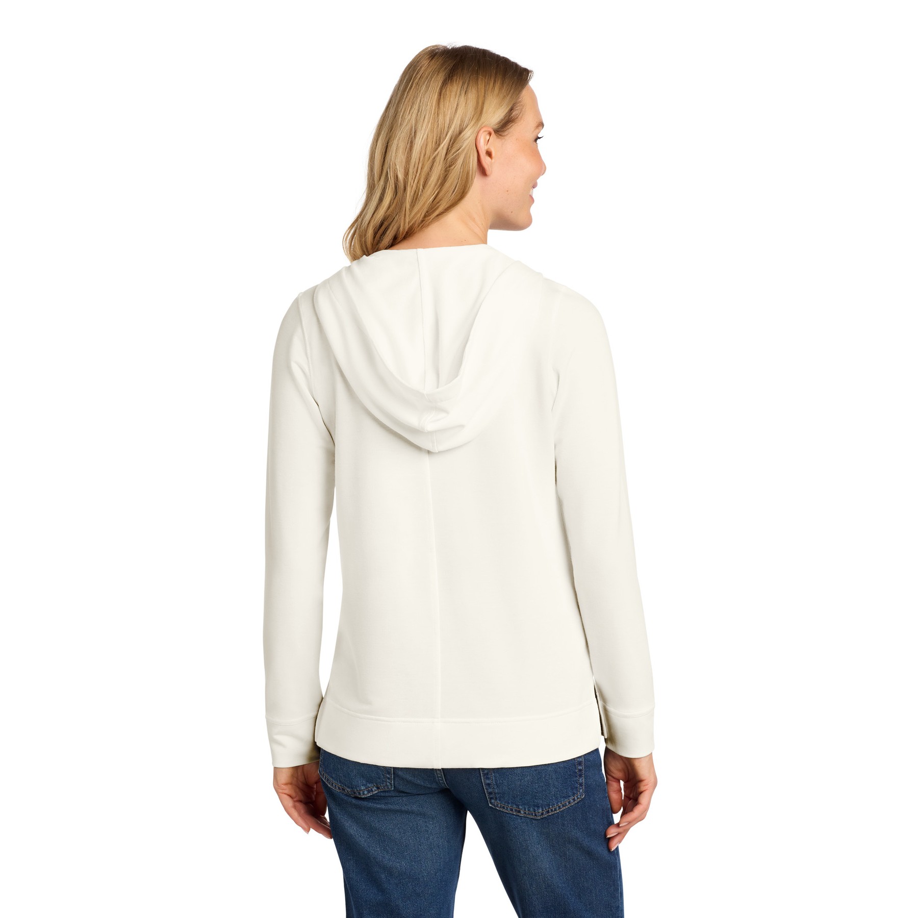 Women's Microterry Pullover Hoodie - Thumbnail Image