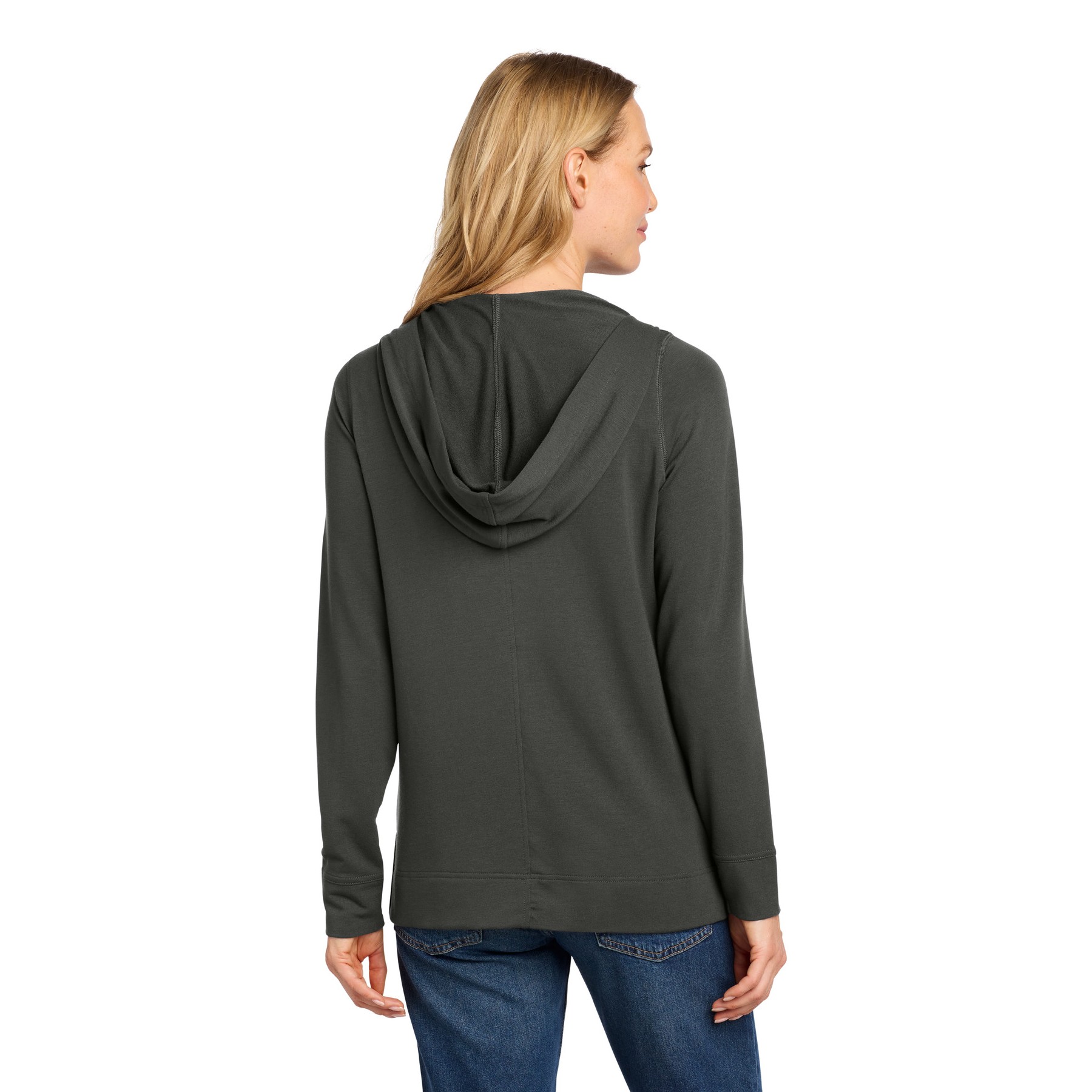 Women's Microterry Pullover Hoodie - Thumbnail Image