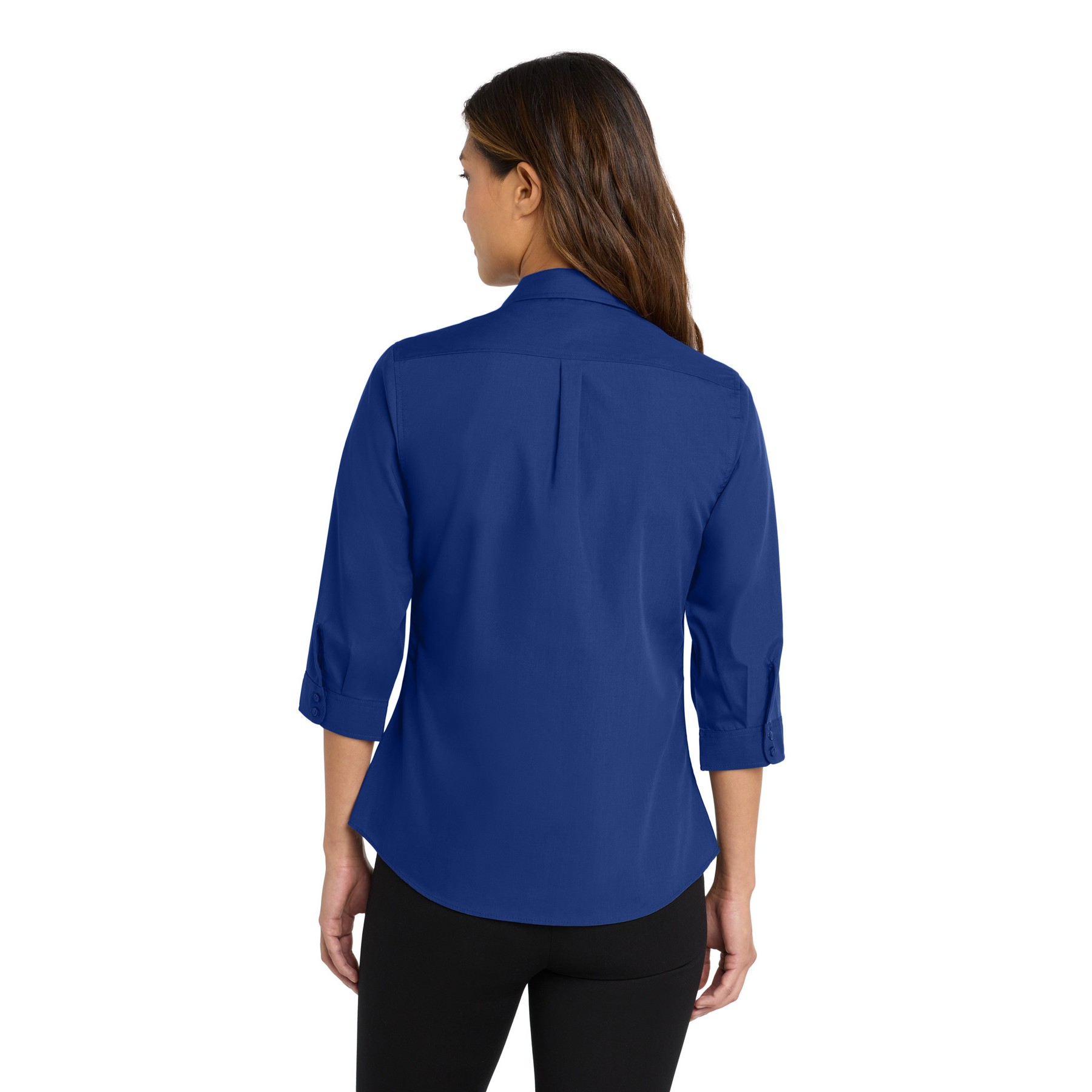 Women's 3/4-Sleeve Carefree Poplin Shirt - Thumbnail Image