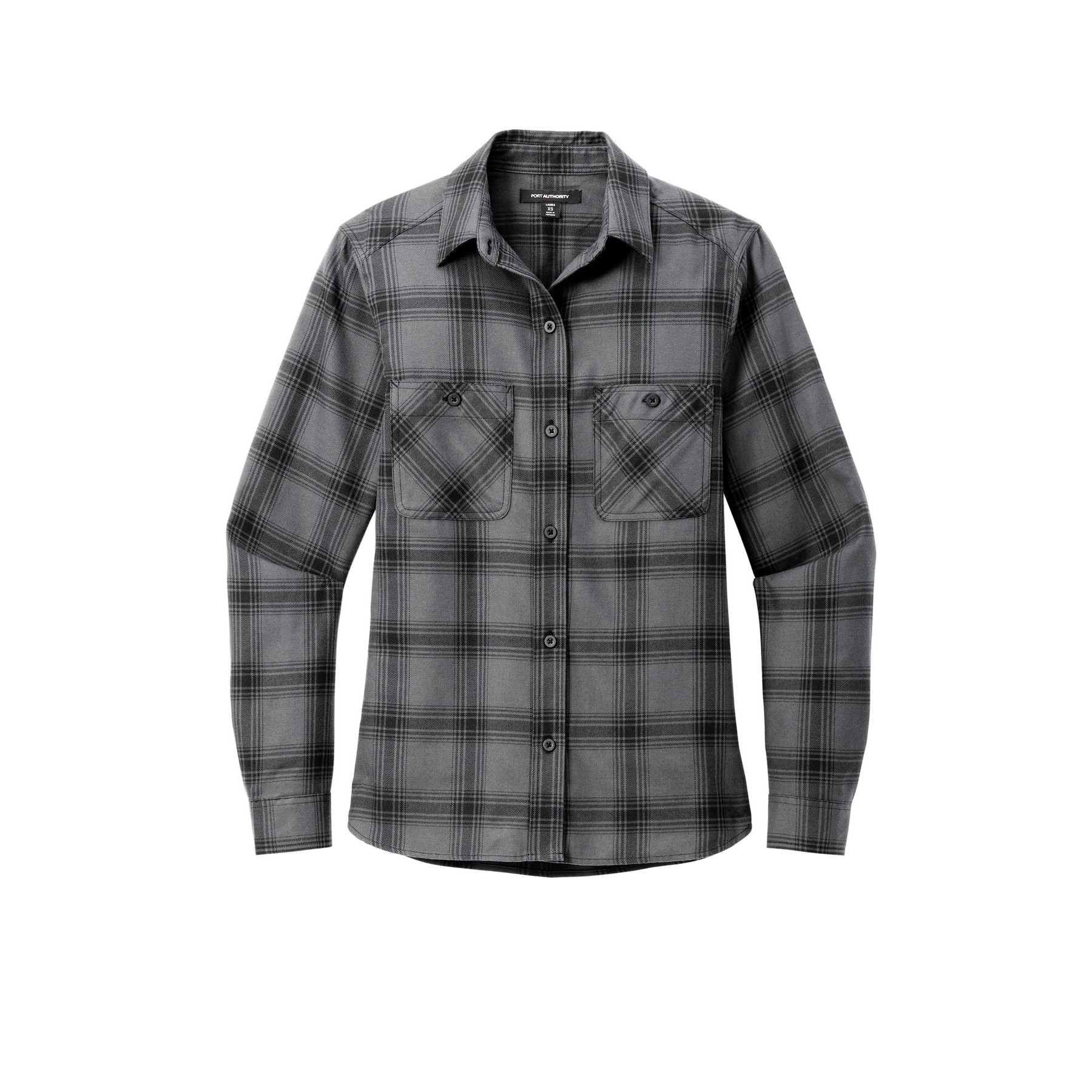 Women's Plaid Flannel Shirt - Thumbnail Image