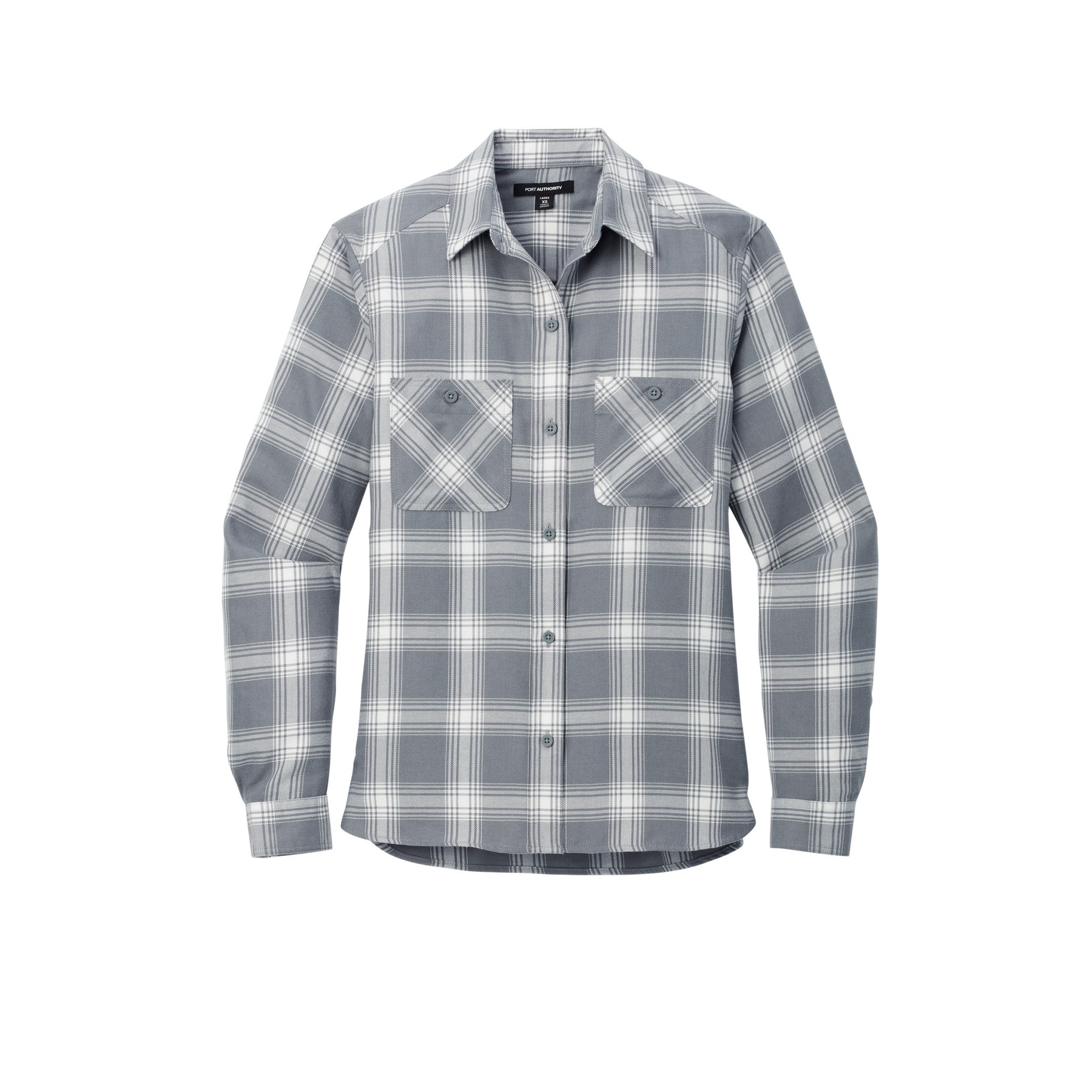 Women's Plaid Flannel Shirt - Thumbnail Image