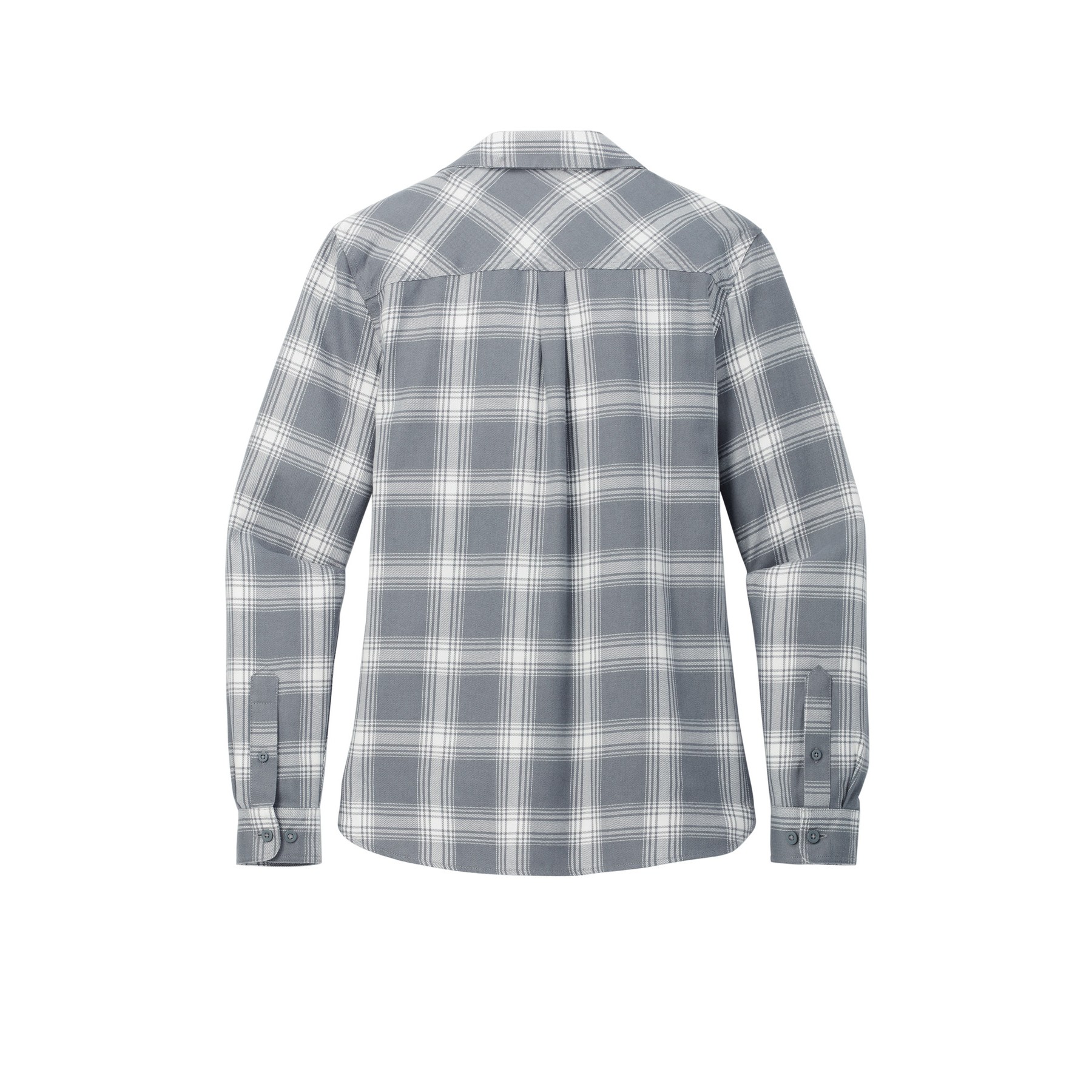 Women's Plaid Flannel Shirt - Thumbnail Image