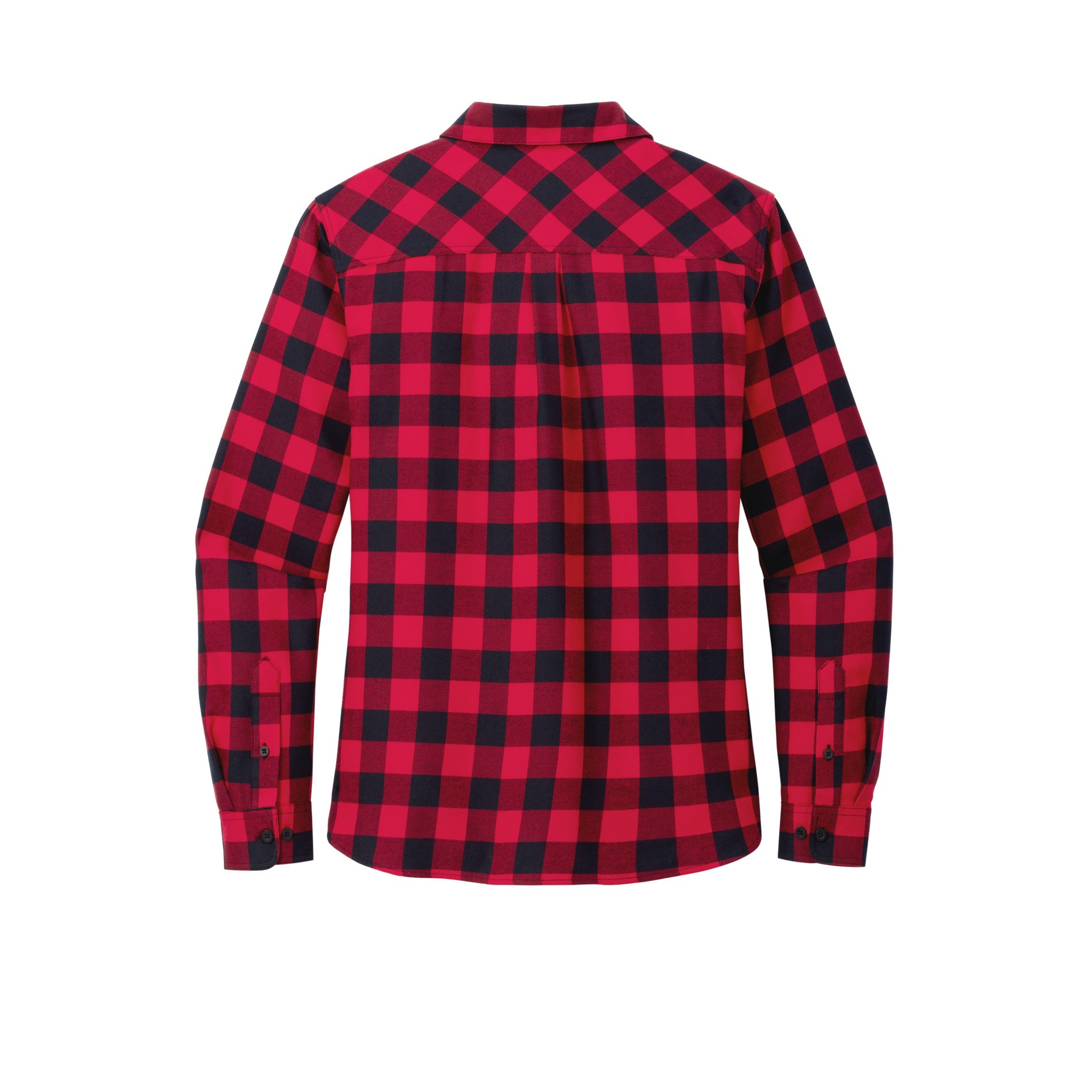 Women's Plaid Flannel Shirt - Thumbnail Image