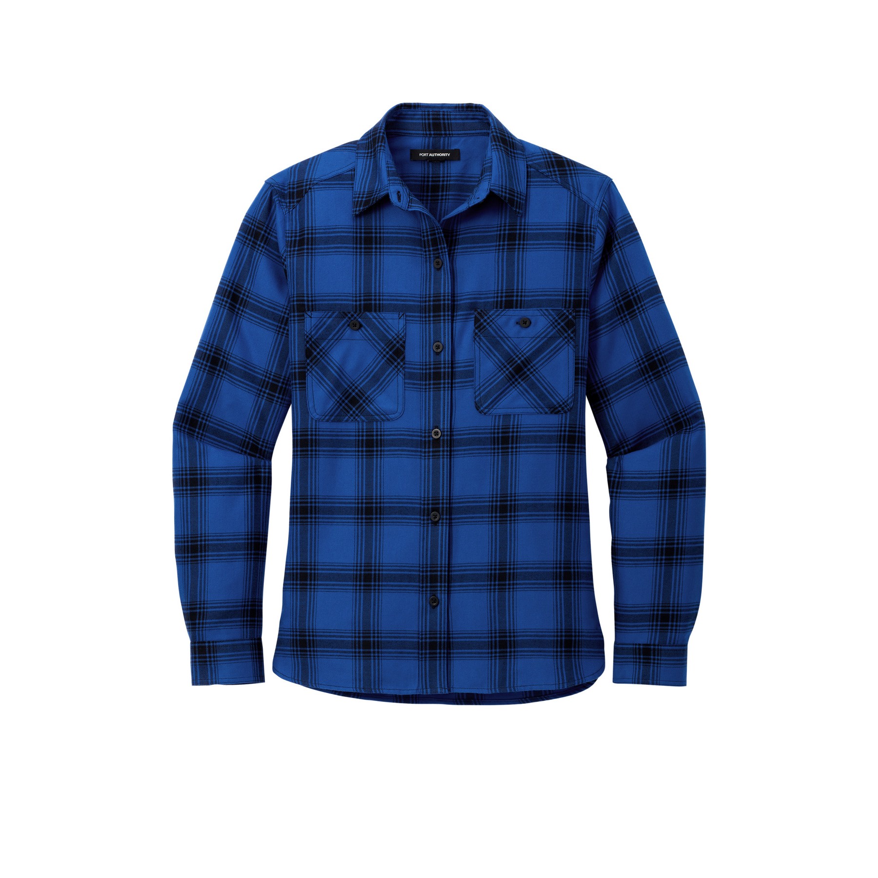 Women's Plaid Flannel Shirt - Thumbnail Image