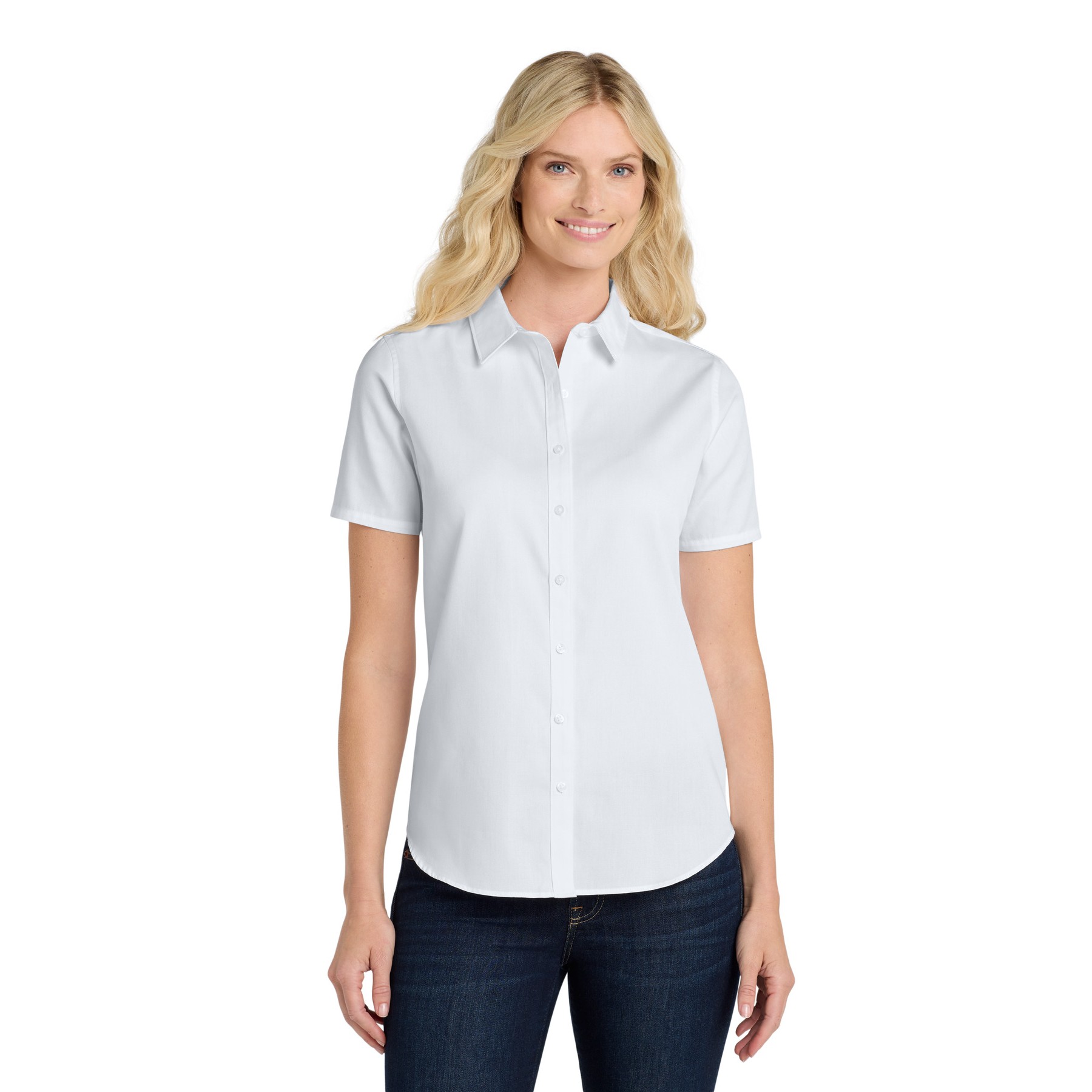 Women's Short Sleeve SuperPro React Twill Shirt