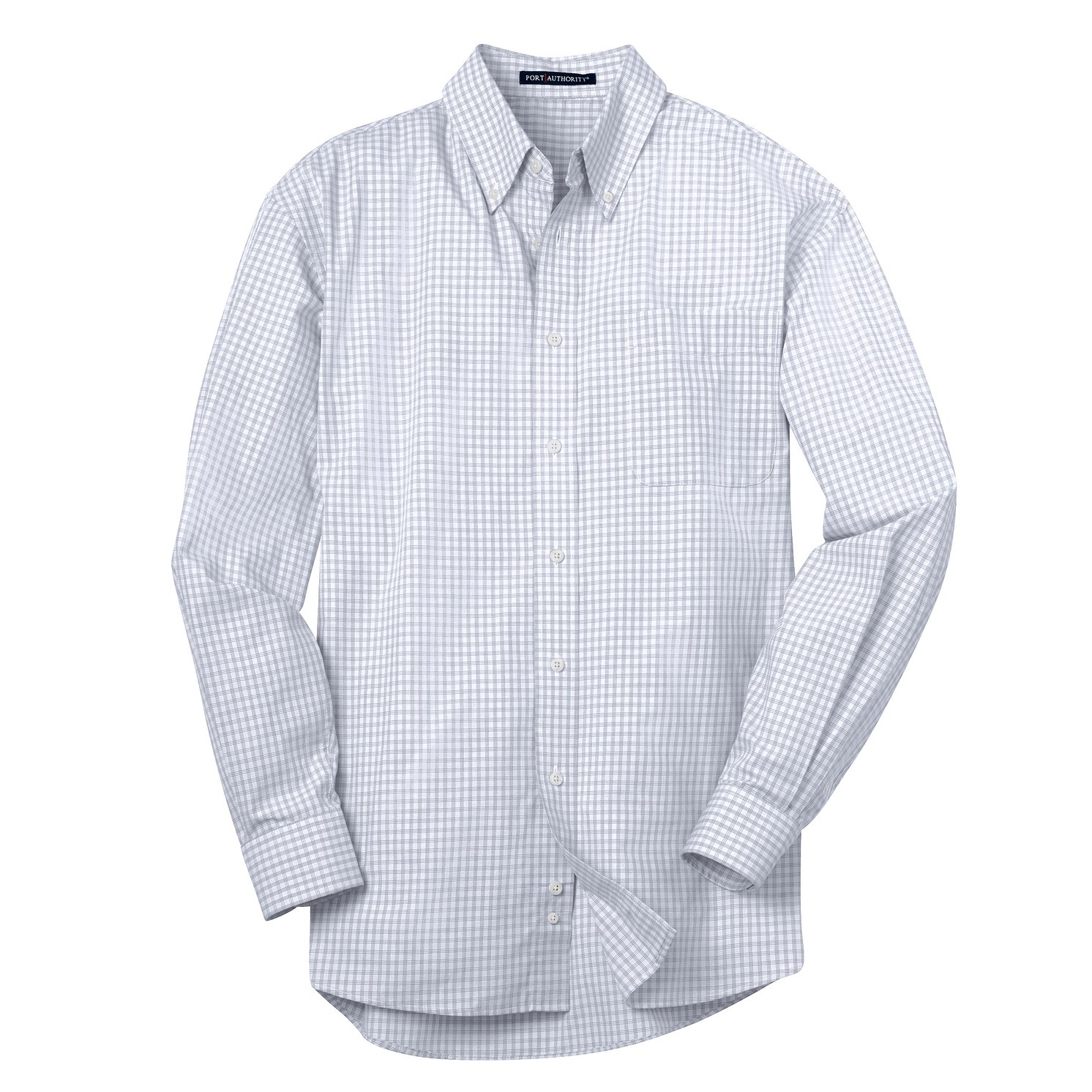 Plaid Pattern Easy Care Shirt - Thumbnail Image