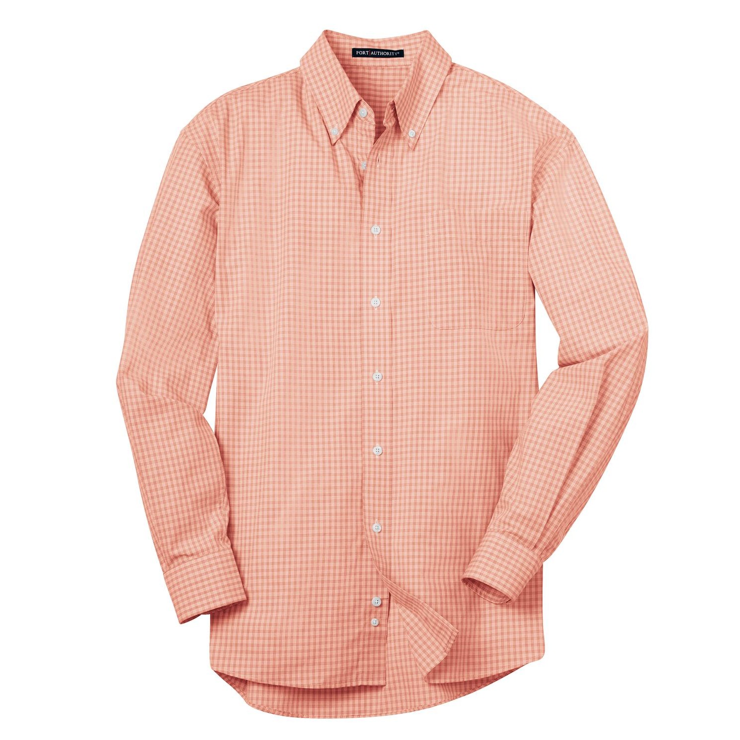 Plaid Pattern Easy Care Shirt - Thumbnail Image
