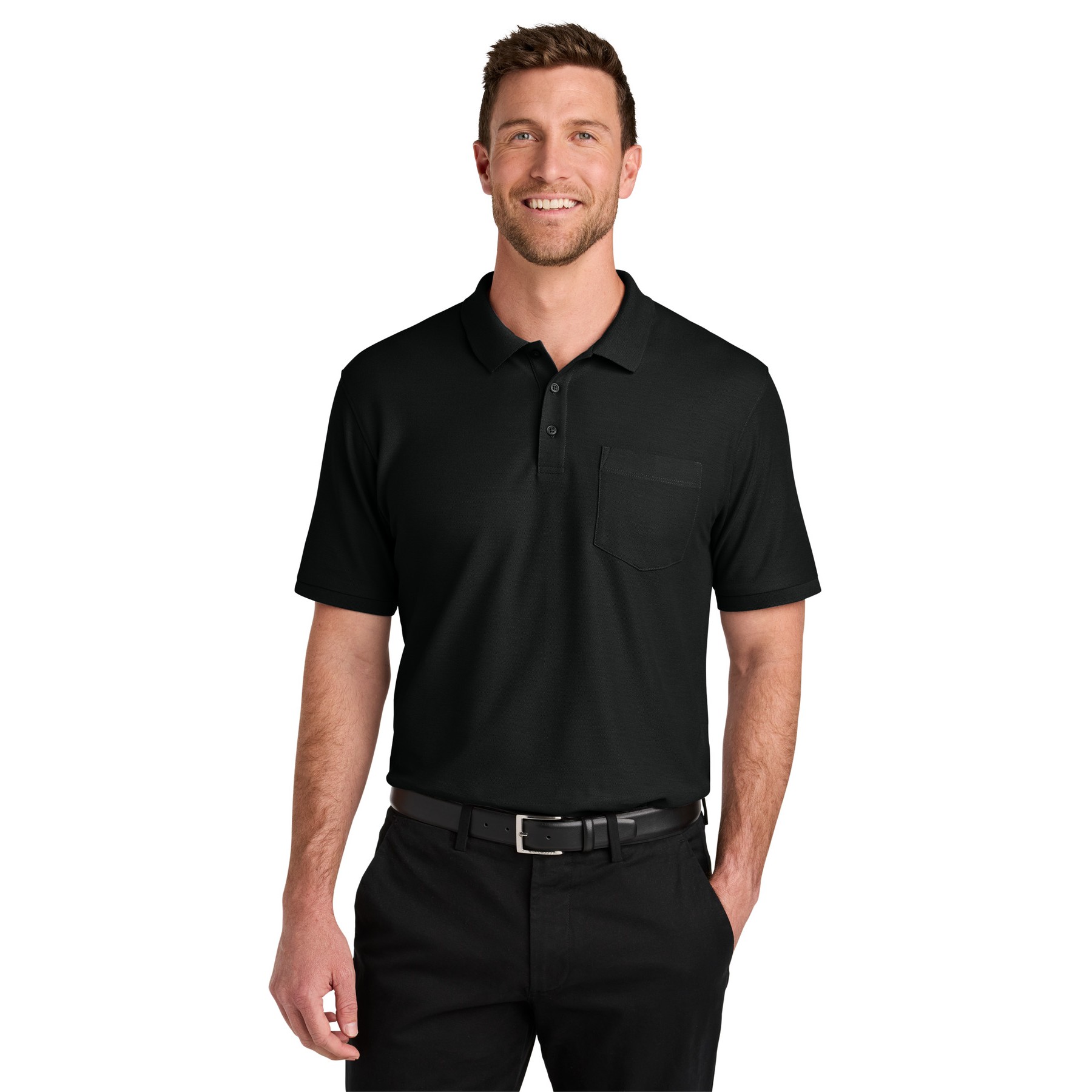 Tall Wearever Signature Pique Pocket Polo - Main Image