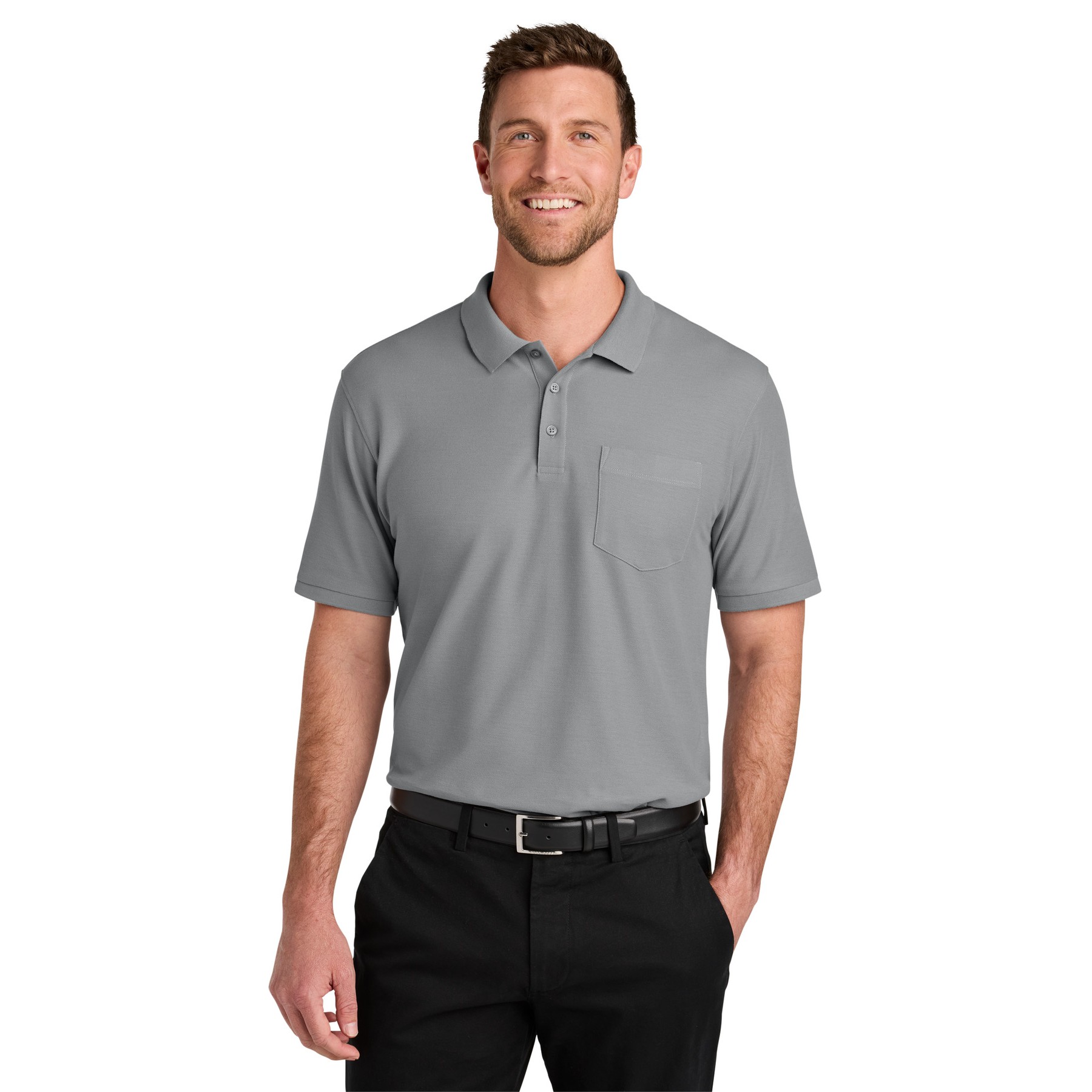 Tall Wearever Signature Pique Pocket Polo - Thumbnail Image
