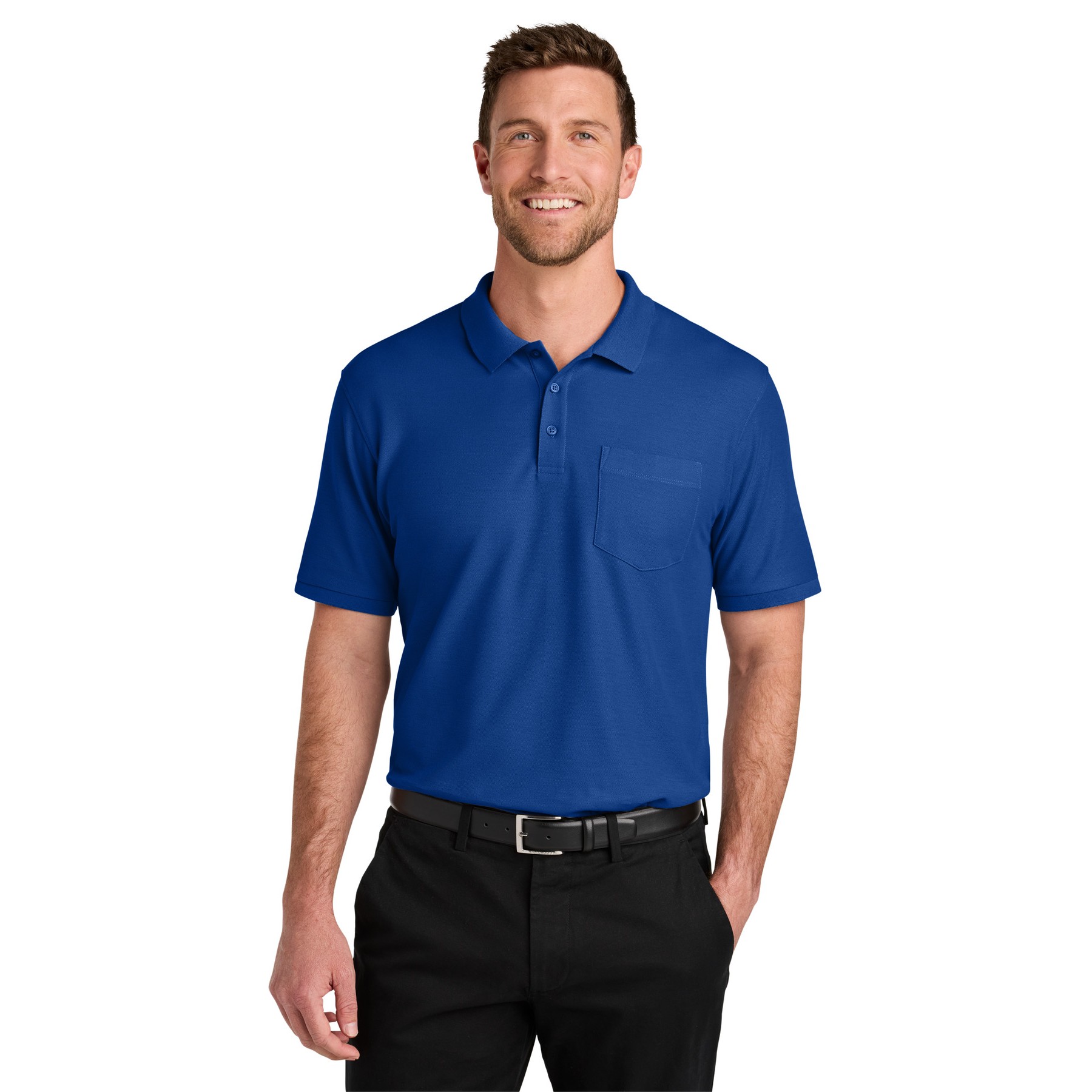 Tall Wearever Signature Pique Pocket Polo - Thumbnail Image