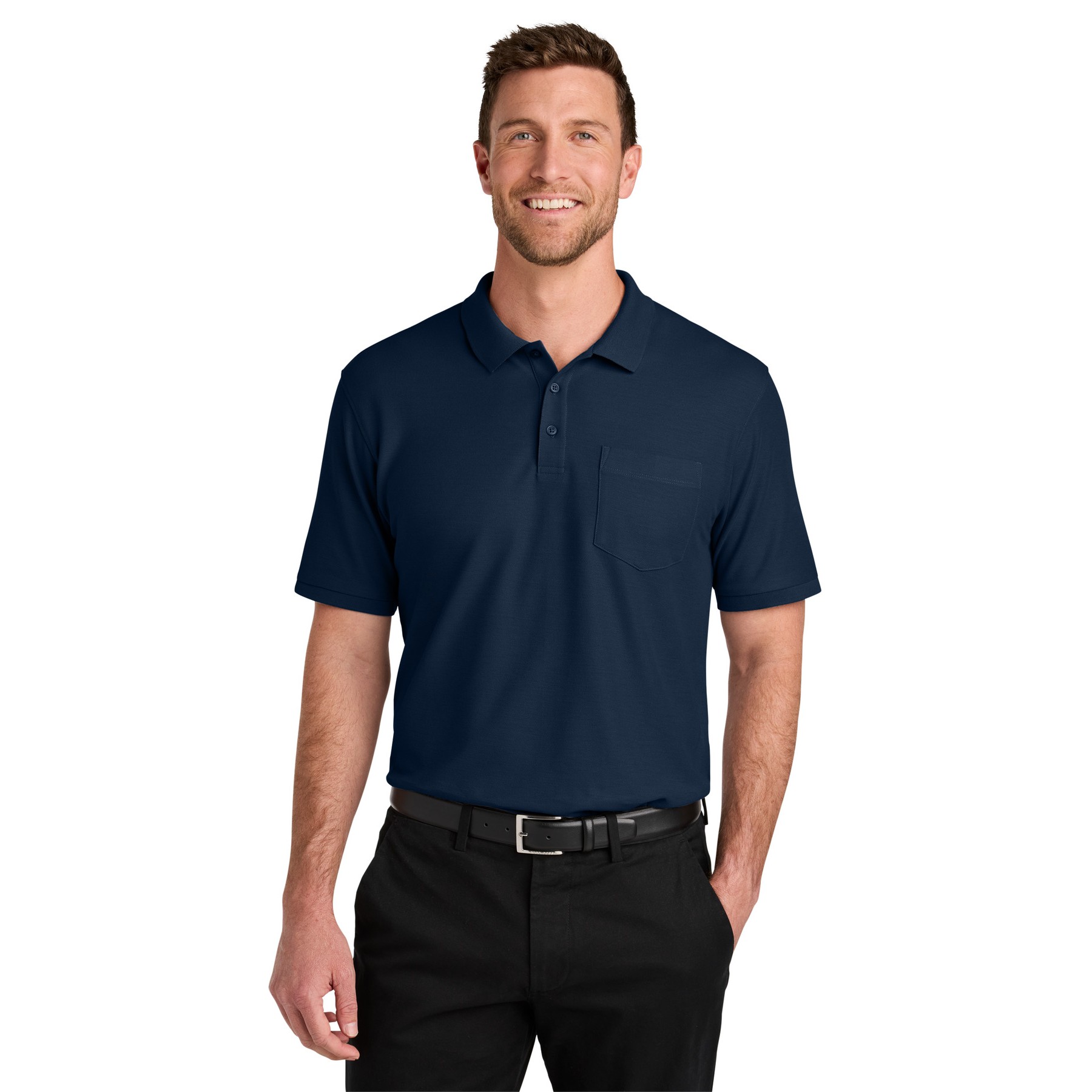 Tall Wearever Signature Pique Pocket Polo - Thumbnail Image