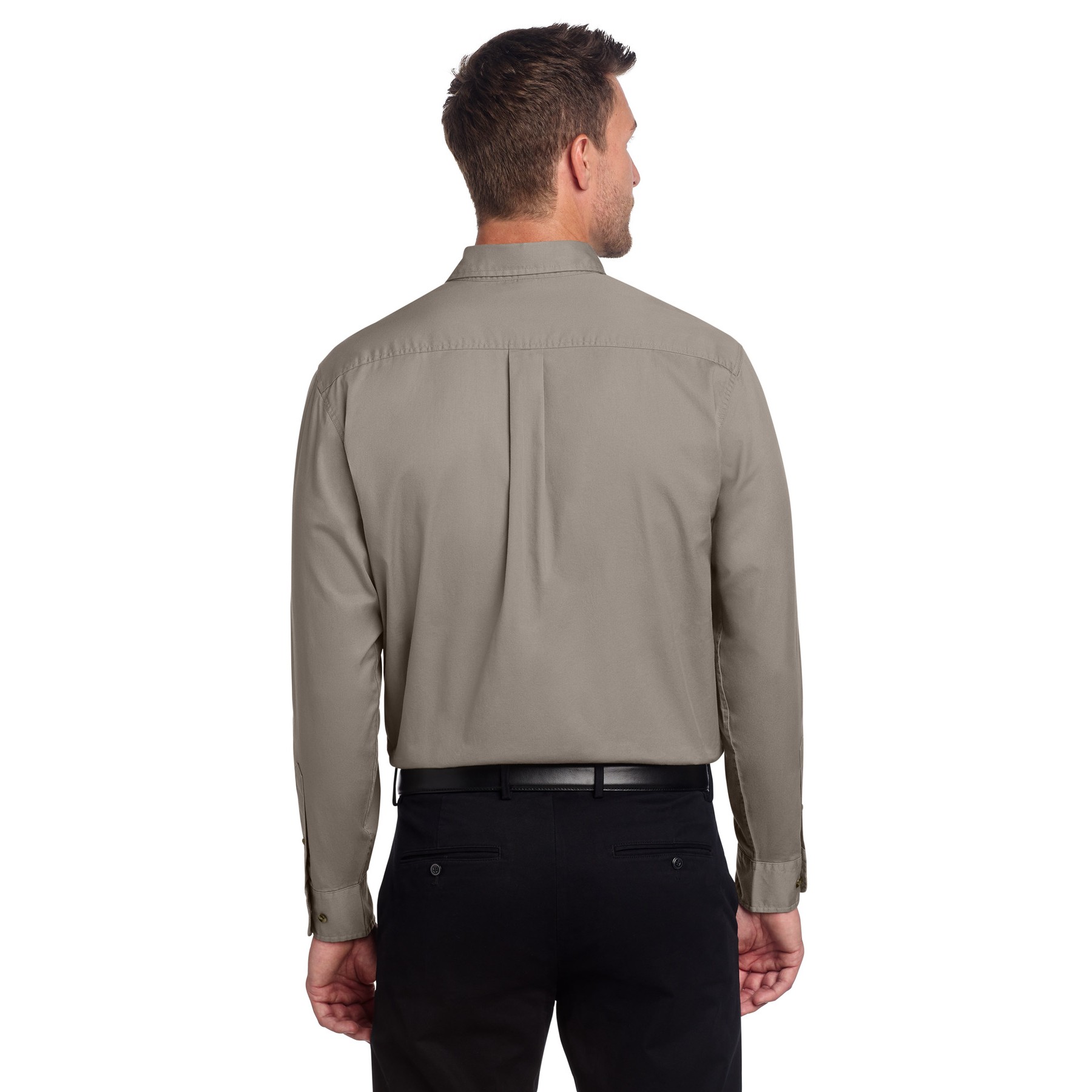 Tall Long Sleeve Twill Shirt - Thumbnail Image