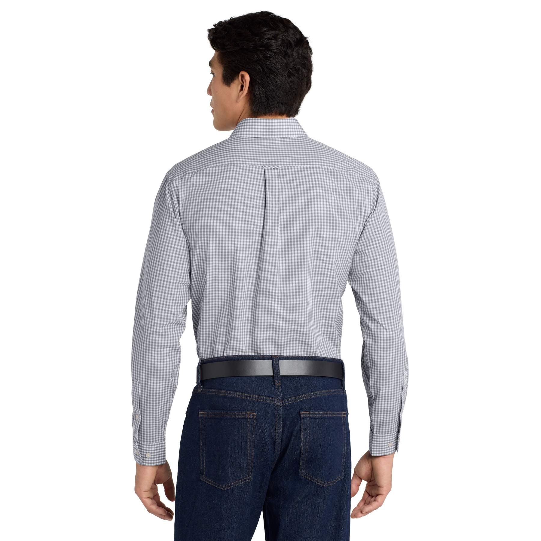 Broadcloth Gingham Easy Care Shirt - Thumbnail Image