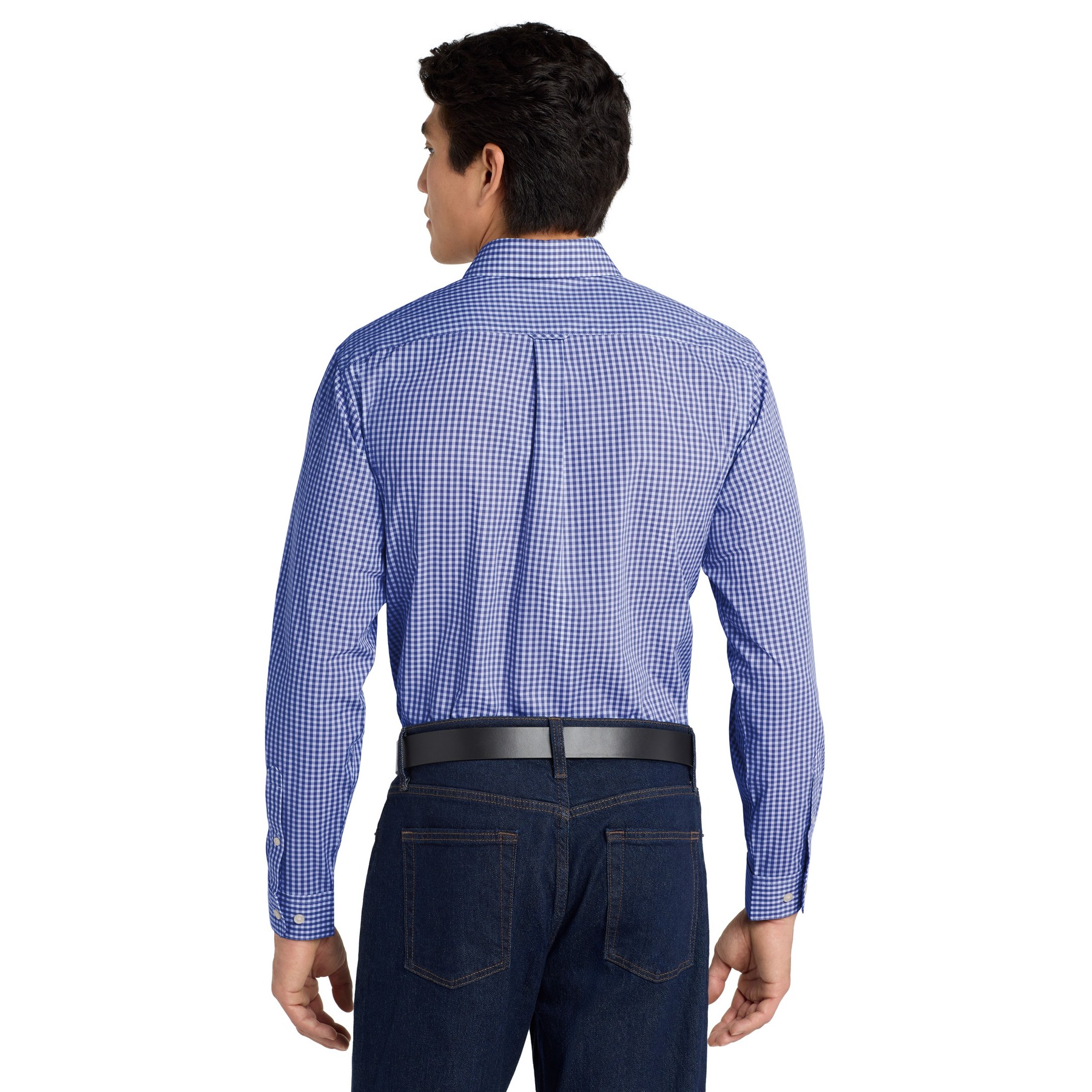 Broadcloth Gingham Easy Care Shirt - Thumbnail Image
