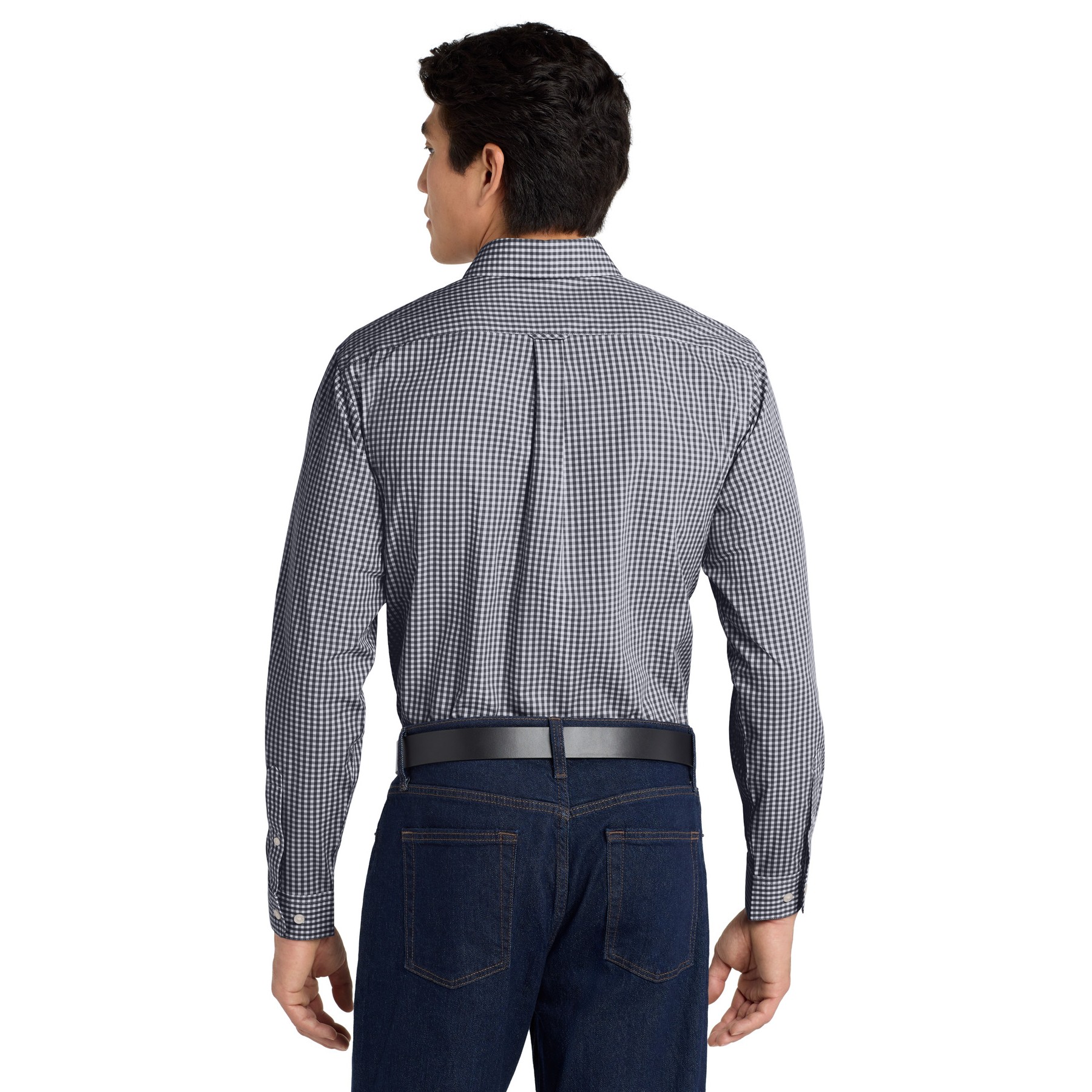 Broadcloth Gingham Easy Care Shirt - Thumbnail Image