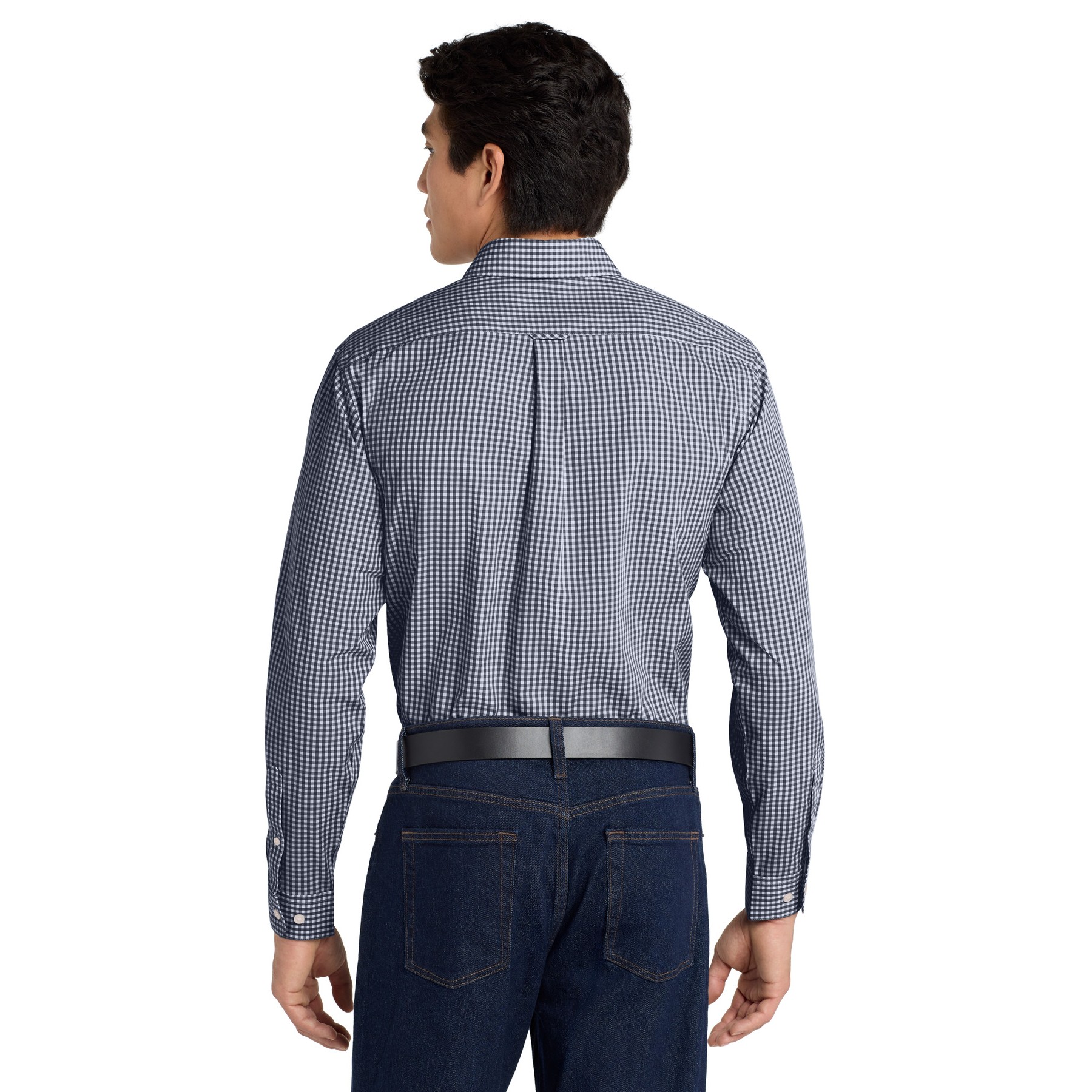 Broadcloth Gingham Easy Care Shirt - Thumbnail Image