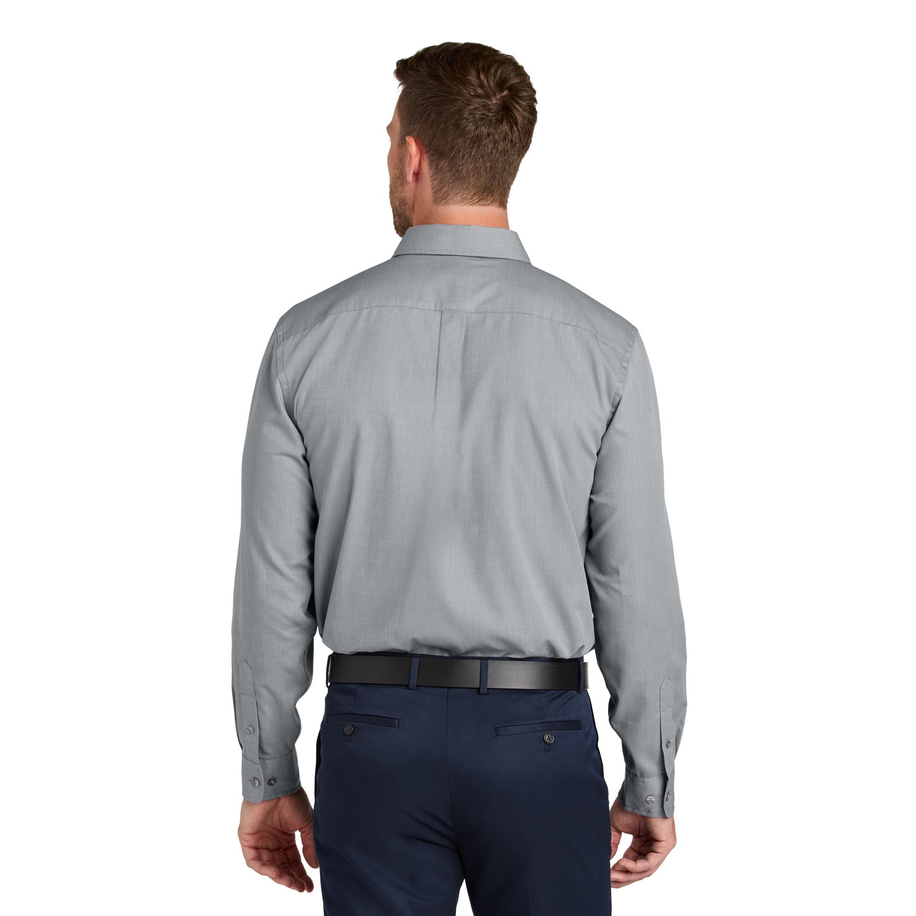 Long Sleeve Nailhead Easy Care Shirt - Thumbnail Image