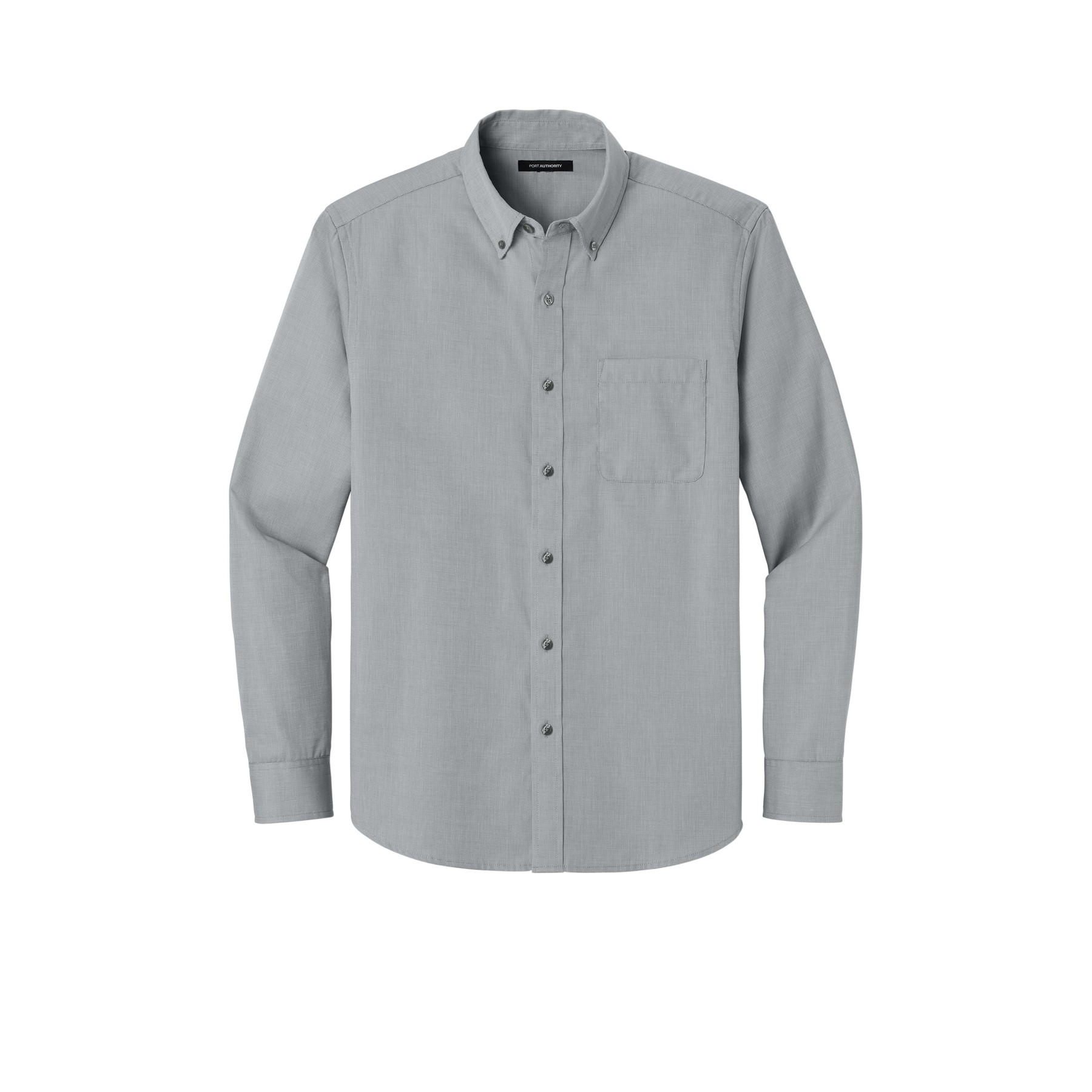 Long Sleeve Nailhead Easy Care Shirt - Thumbnail Image
