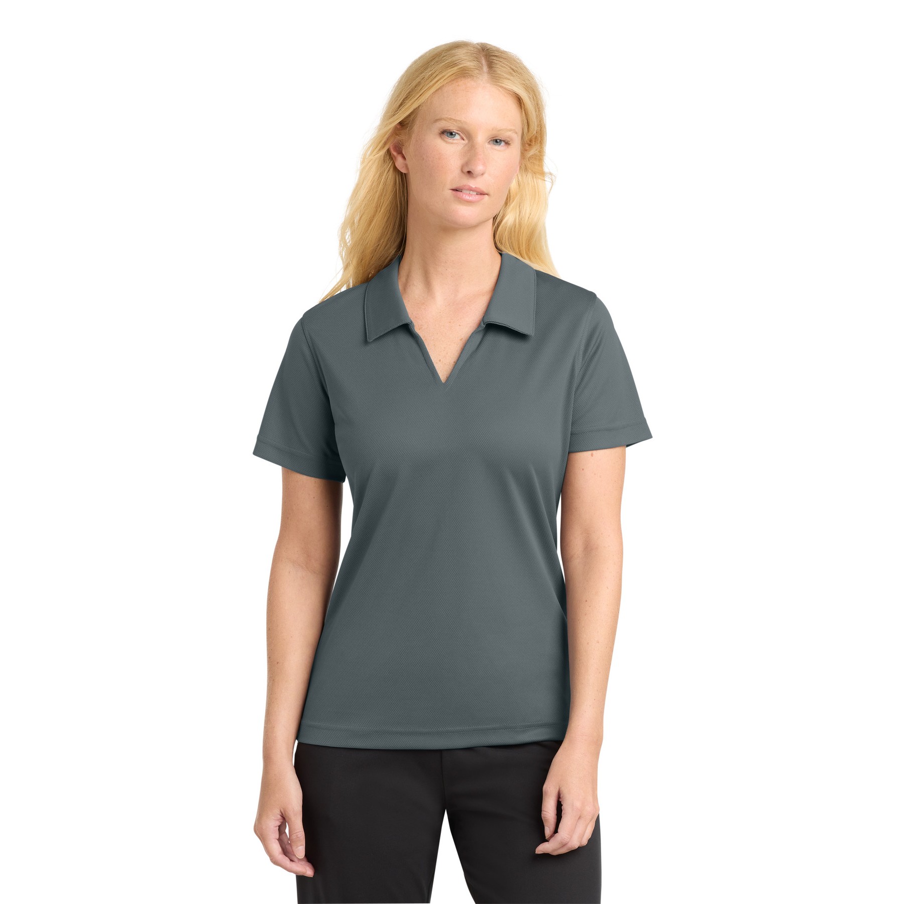 Women's Dri-Mesh V-Neck Polo - Thumbnail Image
