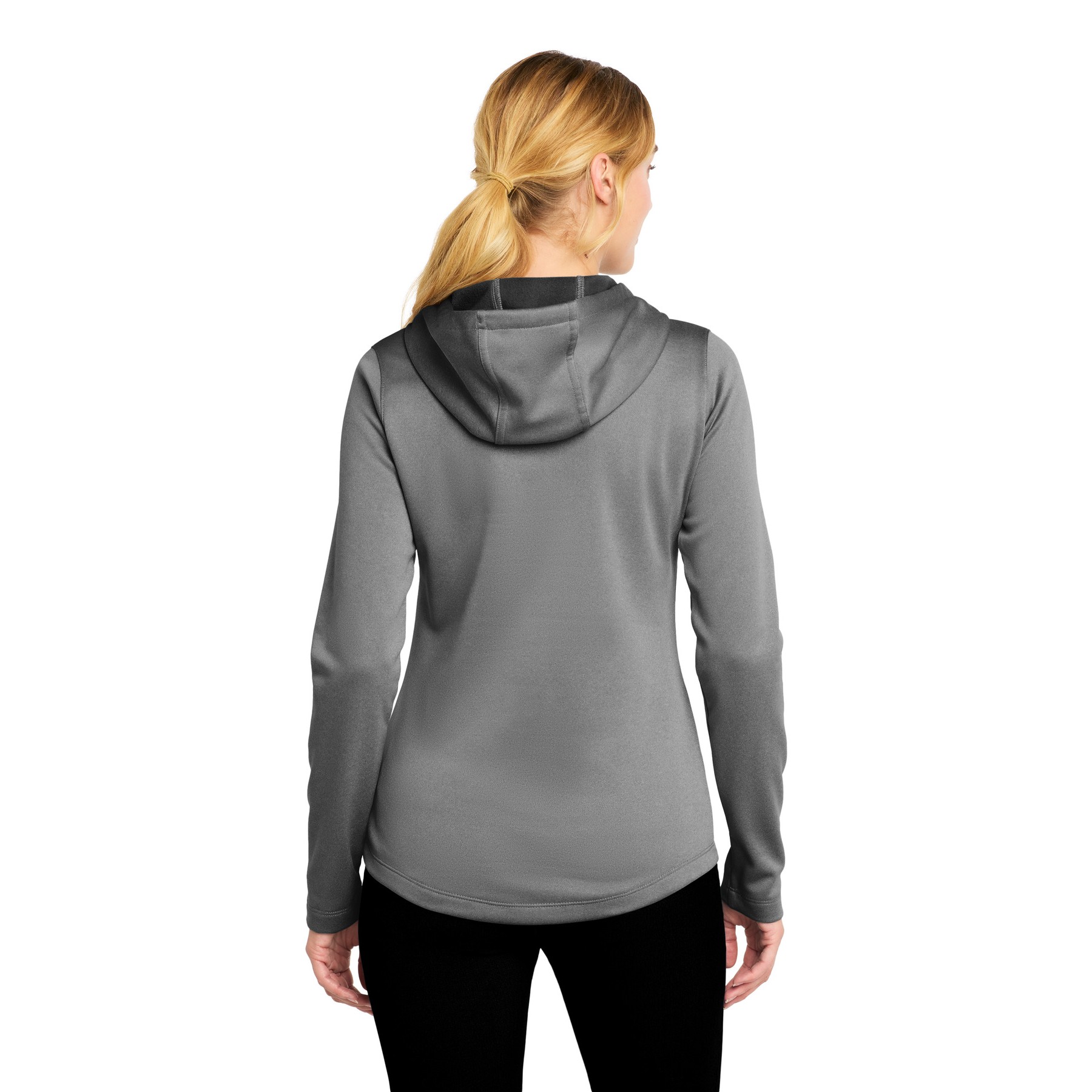 Women's PosiCharge Sport-Wick Heather Fleece Hooded Pullover - Thumbnail Image