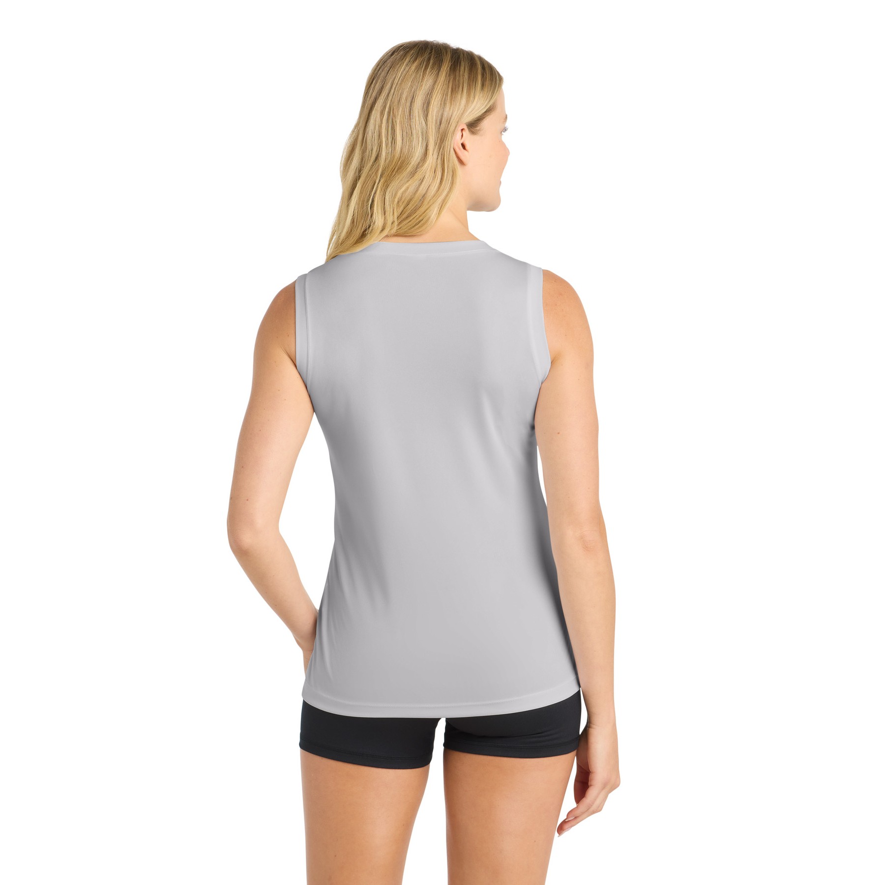 Women's Sleeveless PosiCharge Competitor V-Neck Tee - Thumbnail Image