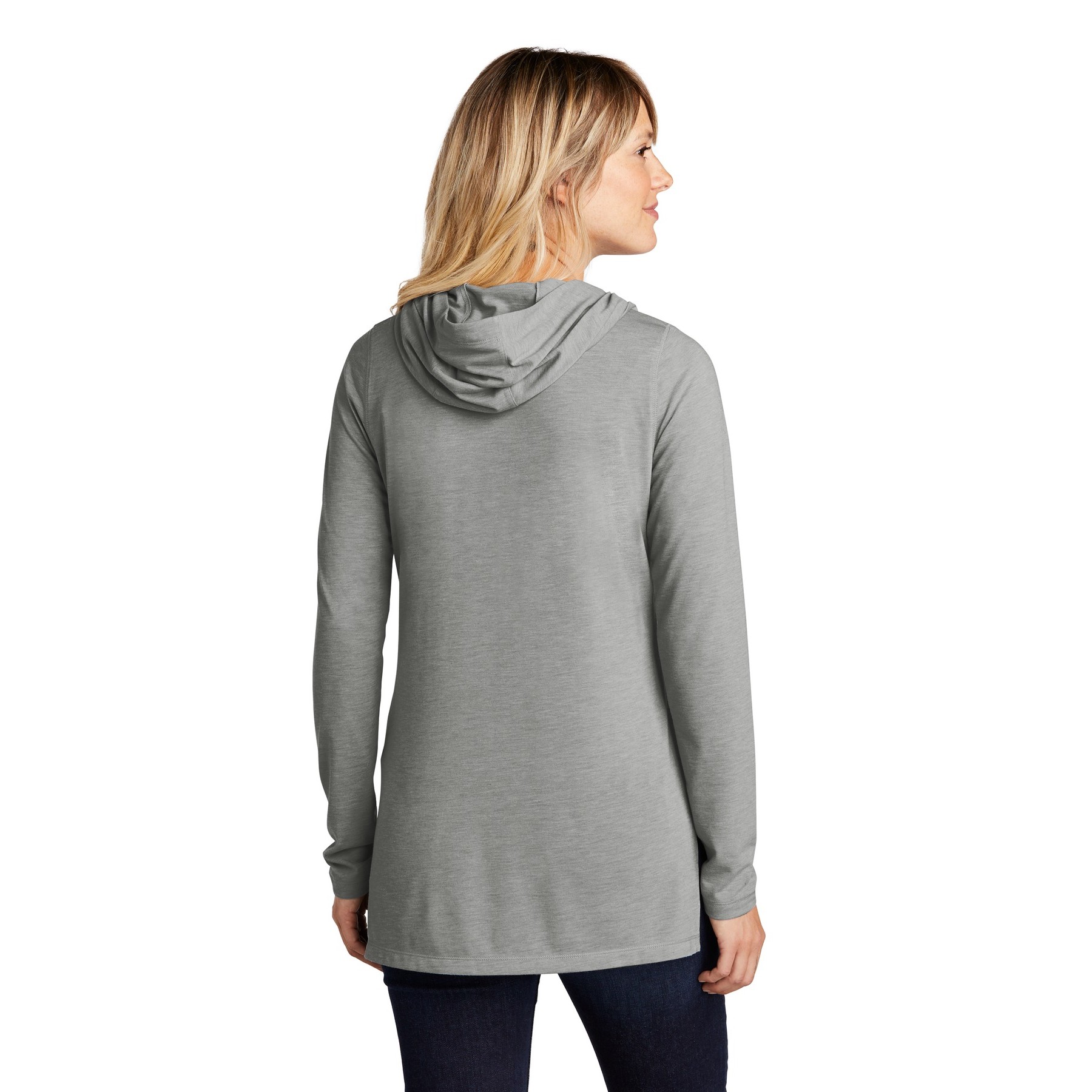 Women's PosiCharge Tri-Blend Wicking Long Sleeve Hoodie - Thumbnail Image