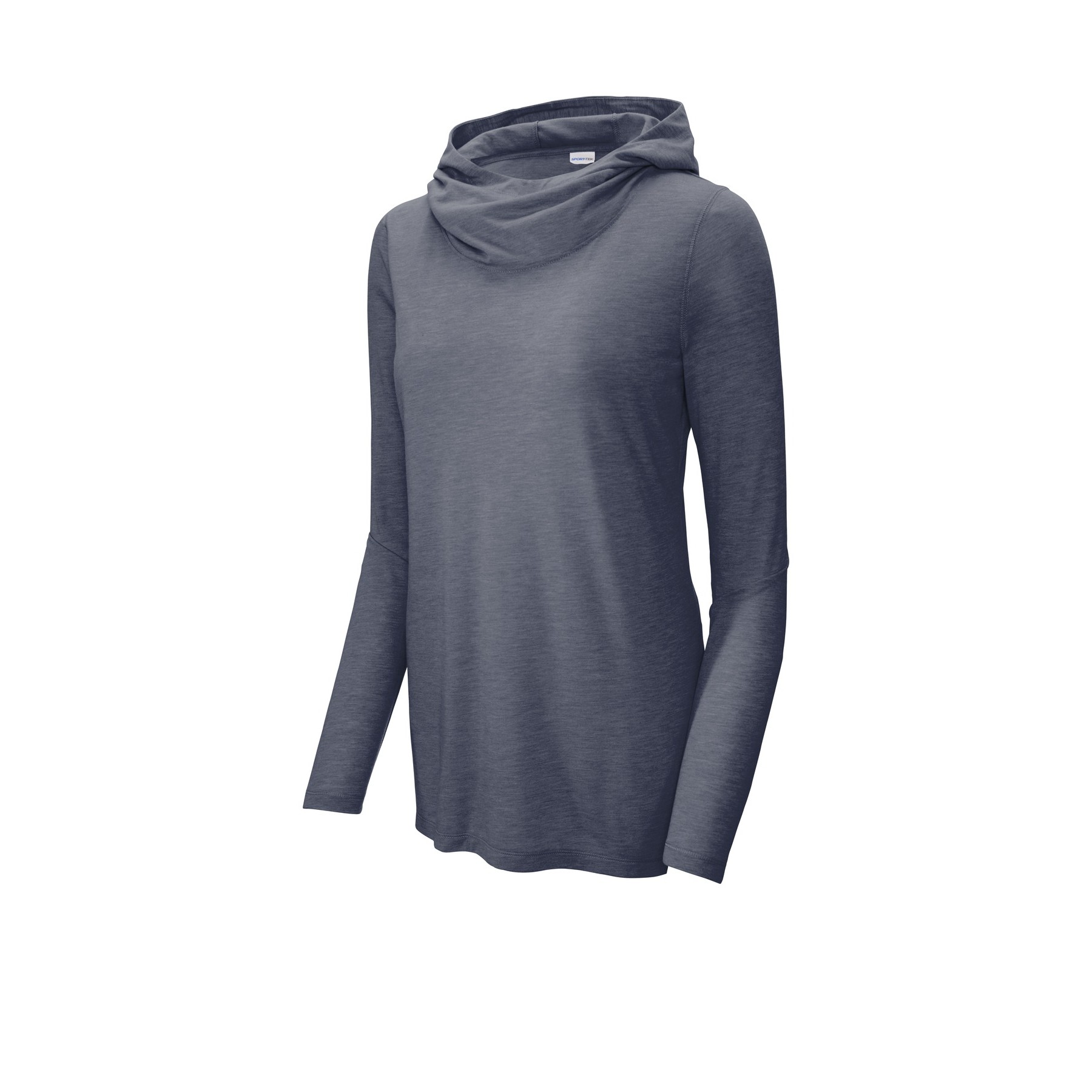 Women's PosiCharge Tri-Blend Wicking Long Sleeve Hoodie - Thumbnail Image