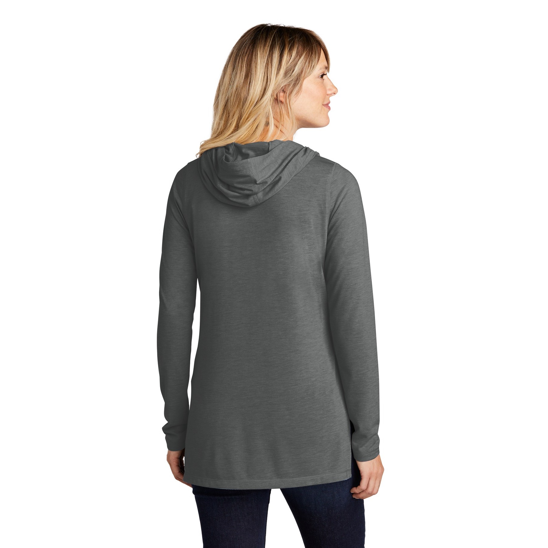 Women's PosiCharge Tri-Blend Wicking Long Sleeve Hoodie - Thumbnail Image