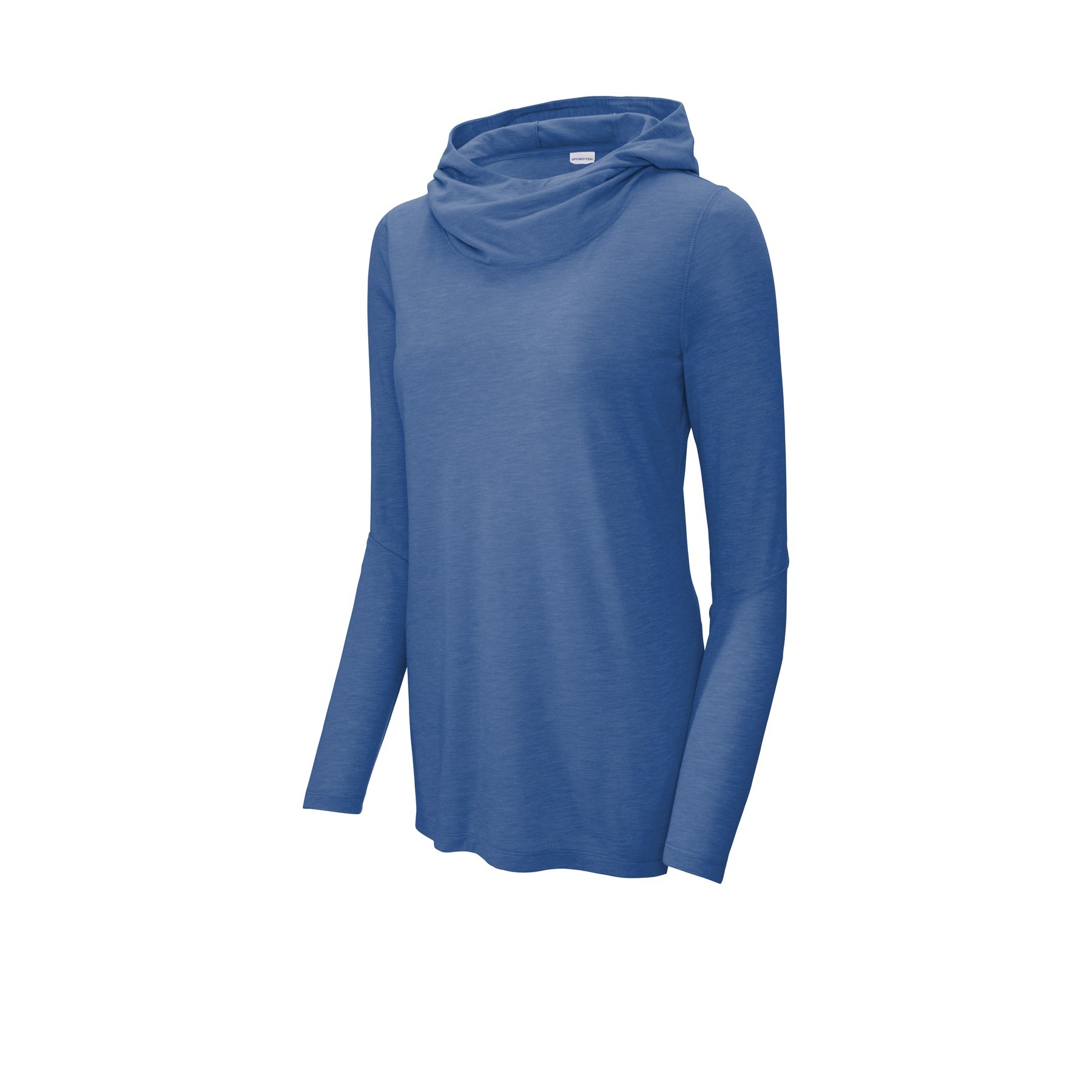 Women's PosiCharge Tri-Blend Wicking Long Sleeve Hoodie - Thumbnail Image