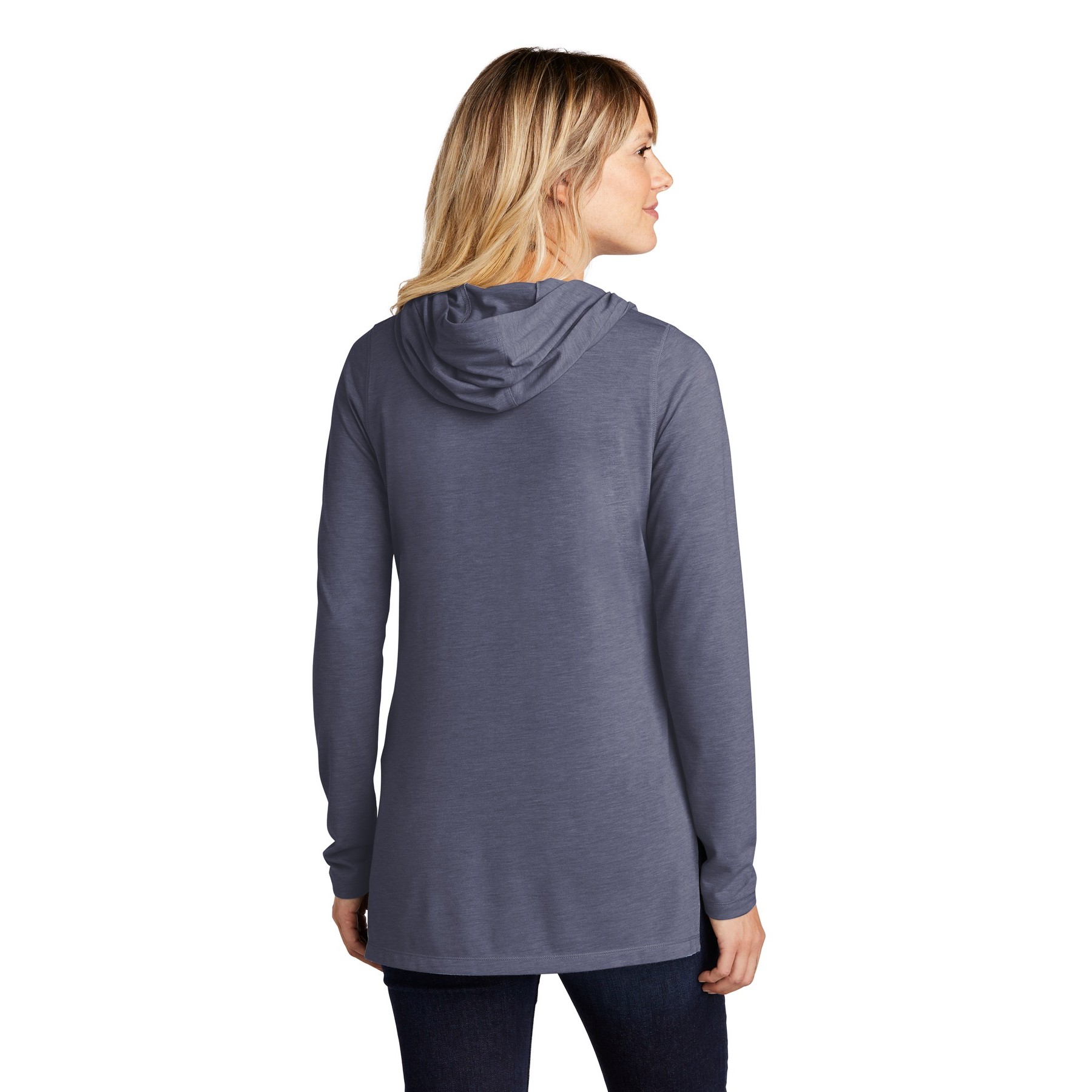 Women's PosiCharge Tri-Blend Wicking Long Sleeve Hoodie - Thumbnail Image