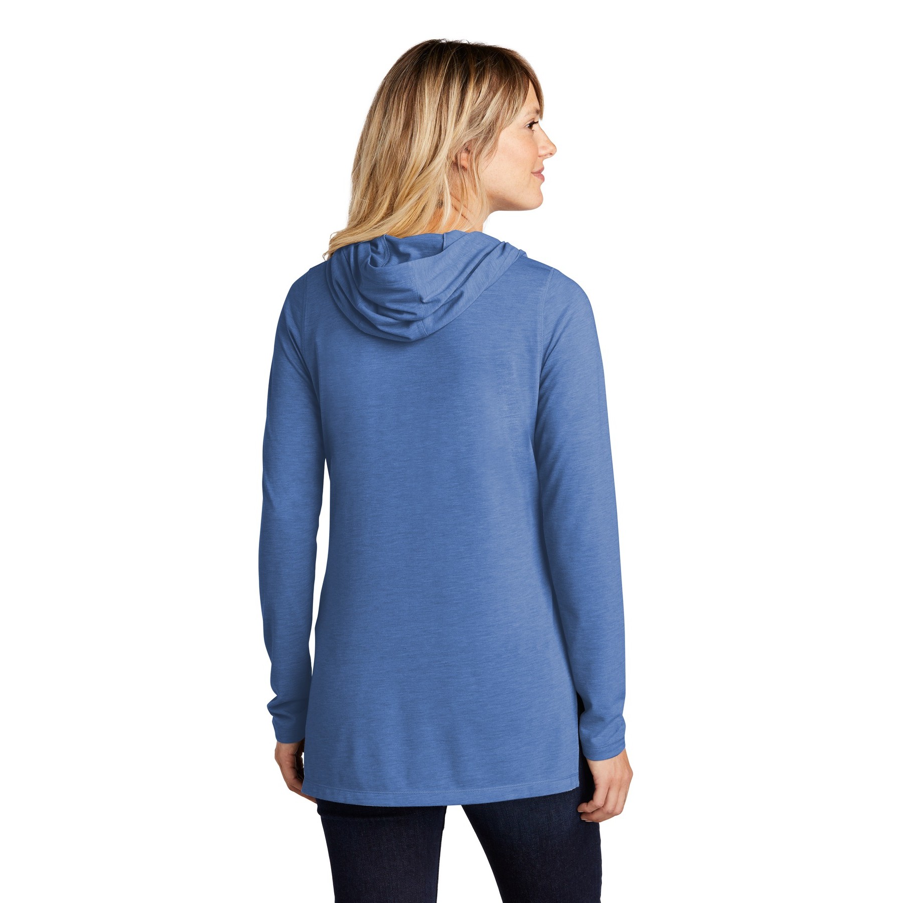 Women's PosiCharge Tri-Blend Wicking Long Sleeve Hoodie - Thumbnail Image