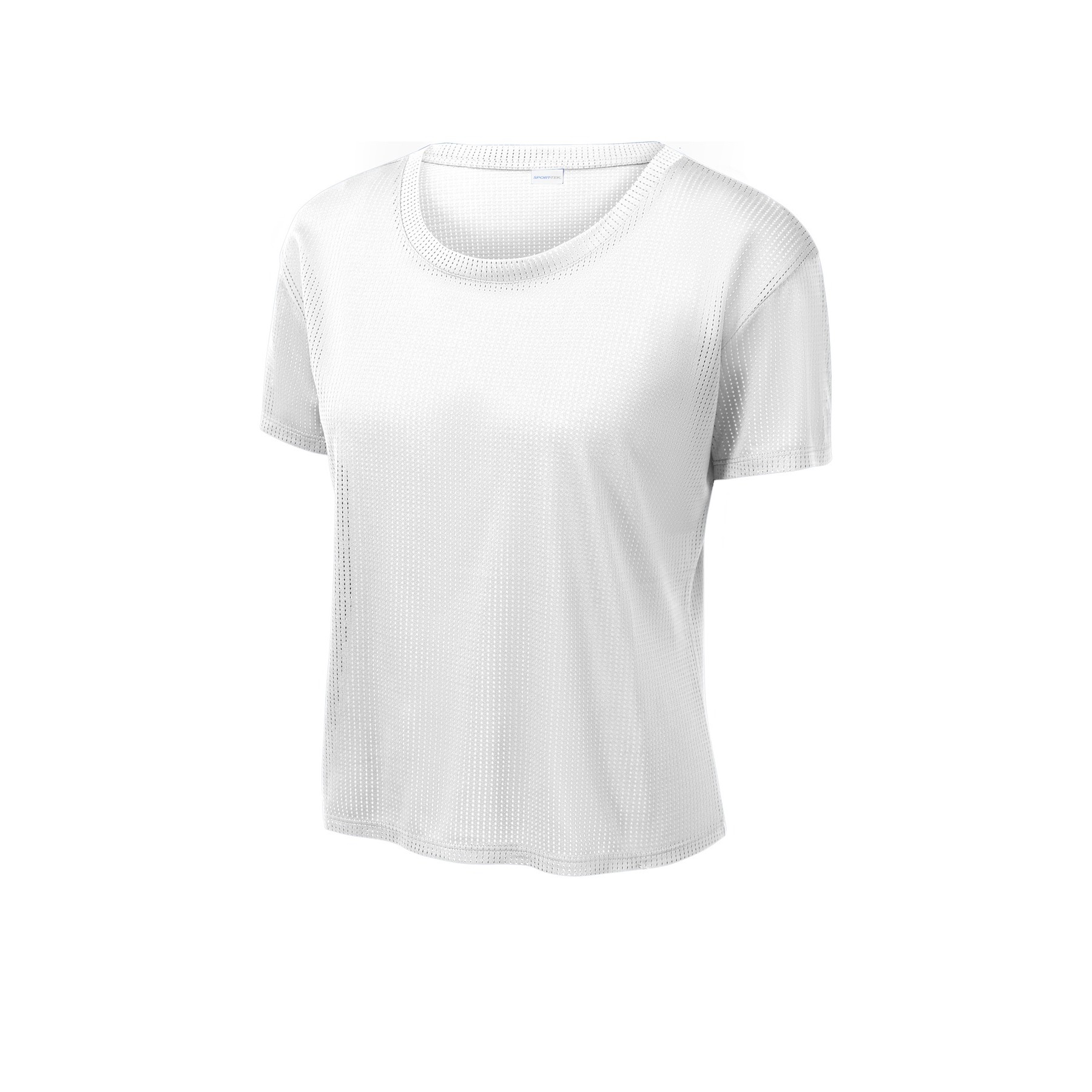 Women's PosiCharge Draft Crop Tee - Thumbnail Image