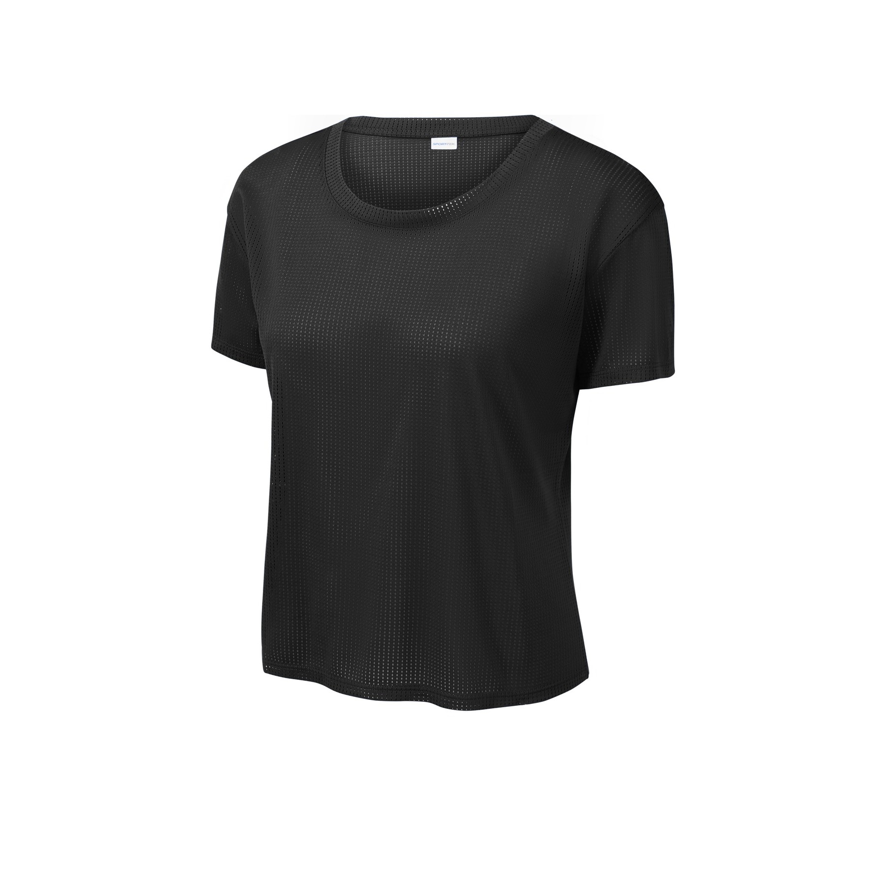 Women's PosiCharge Draft Crop Tee - Thumbnail Image