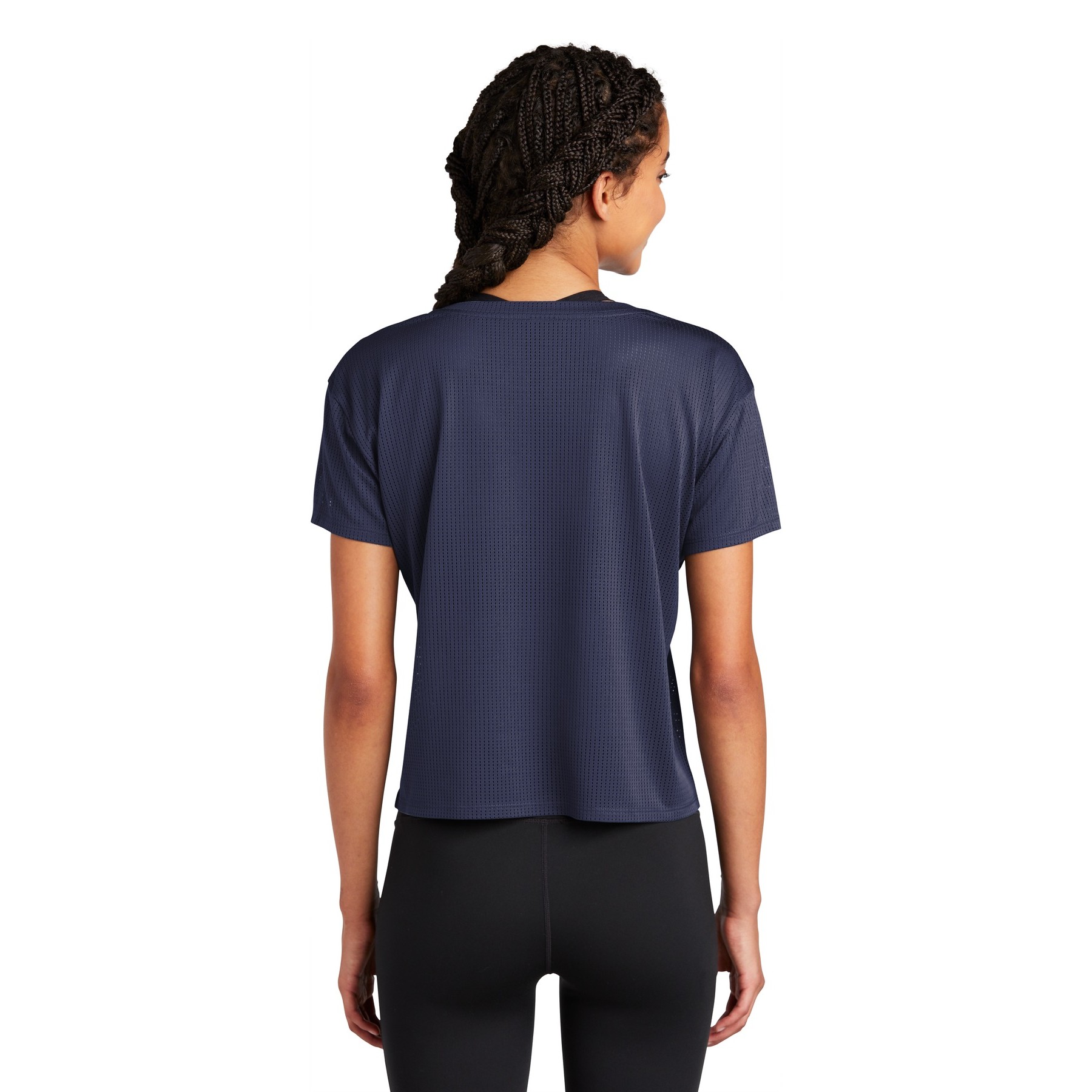 Women's PosiCharge Draft Crop Tee - Thumbnail Image