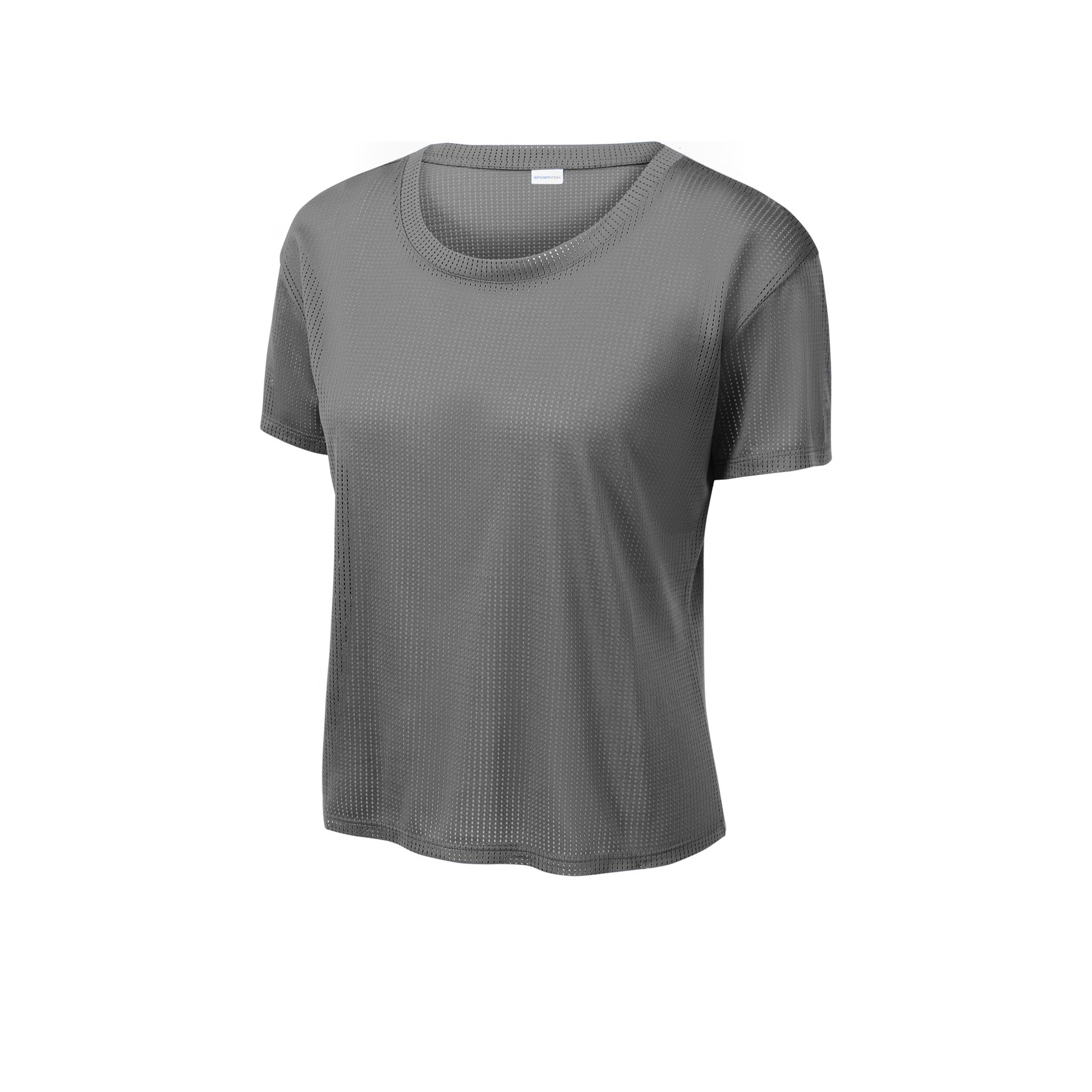 Women's PosiCharge Draft Crop Tee - Thumbnail Image