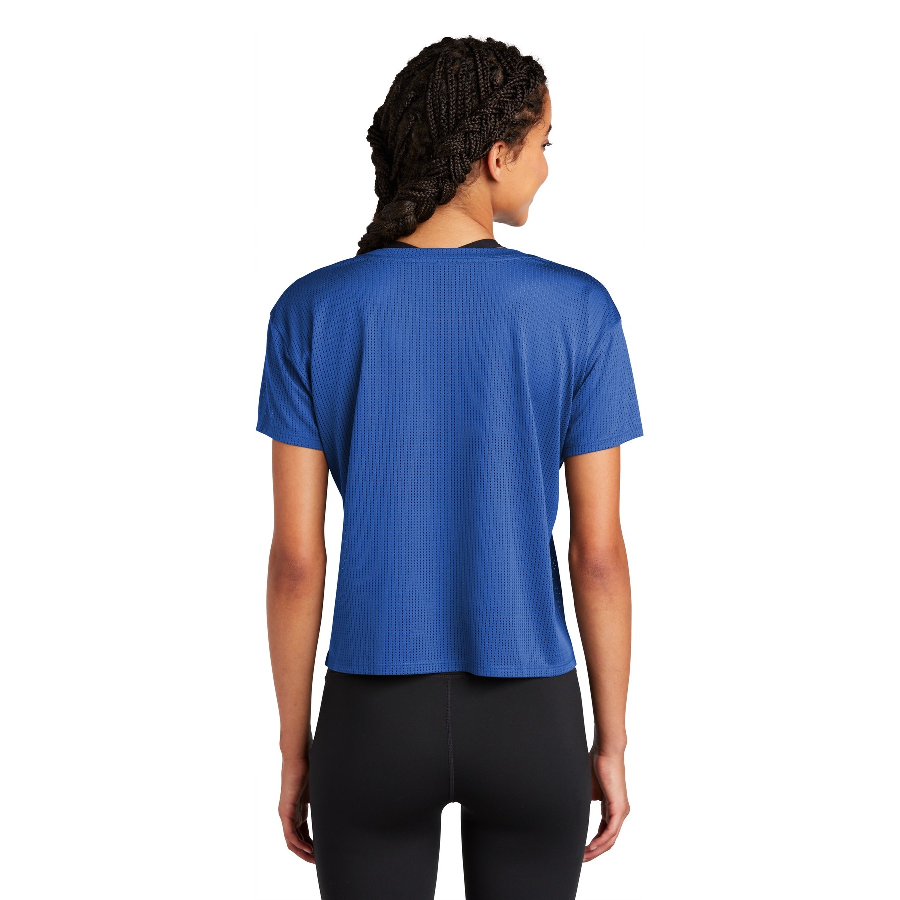 Women's PosiCharge Draft Crop Tee - Thumbnail Image