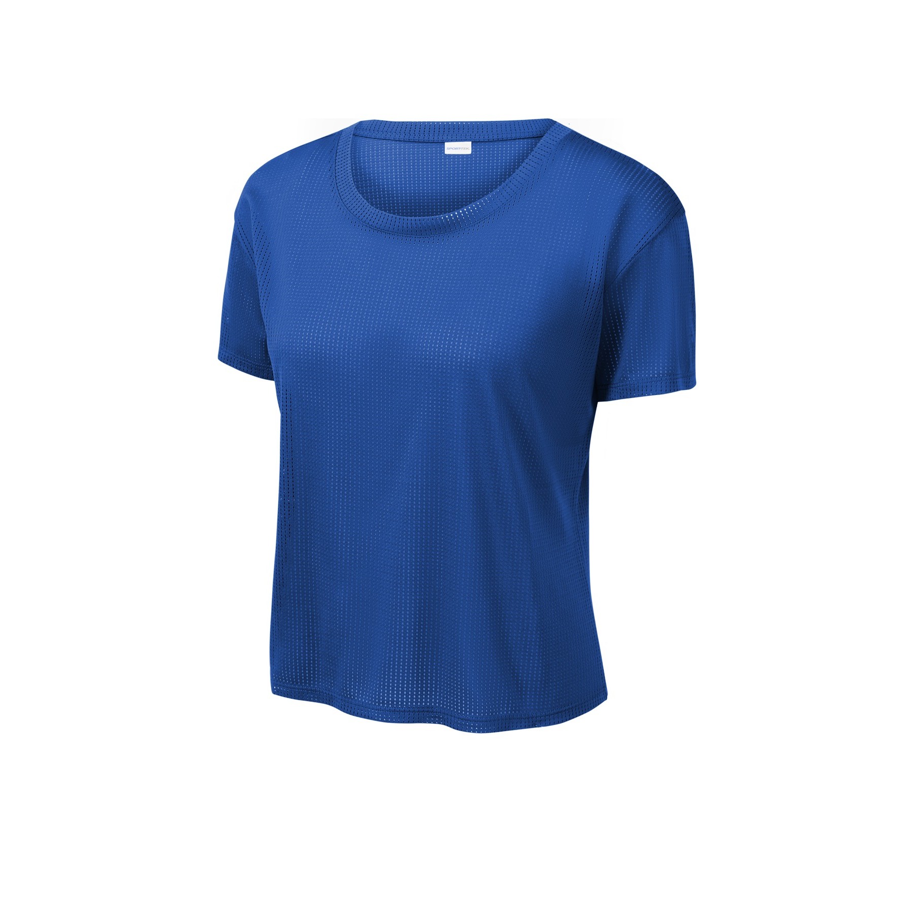 Women's PosiCharge Draft Crop Tee - Thumbnail Image