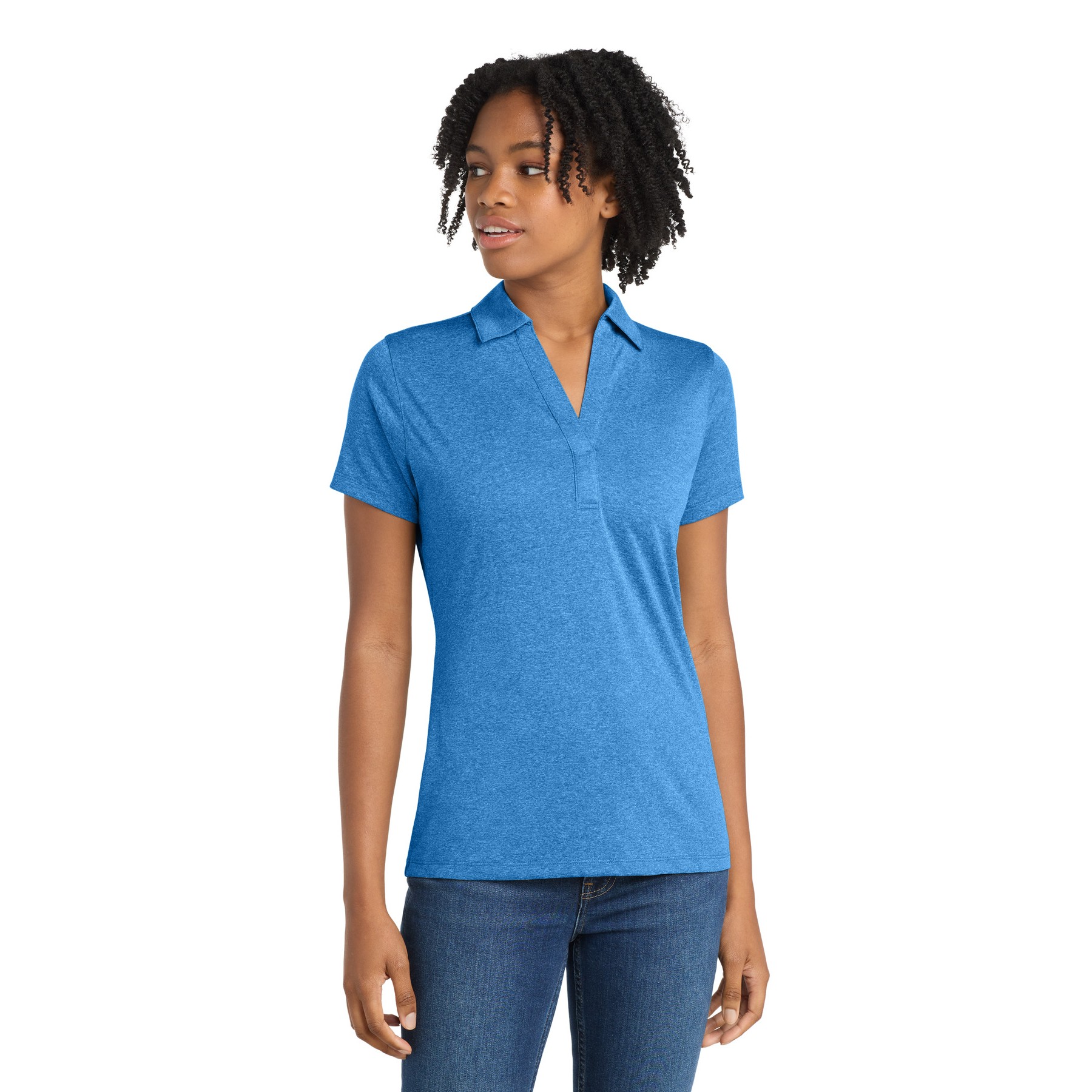 Women's Heather Contender Polo - Main Image