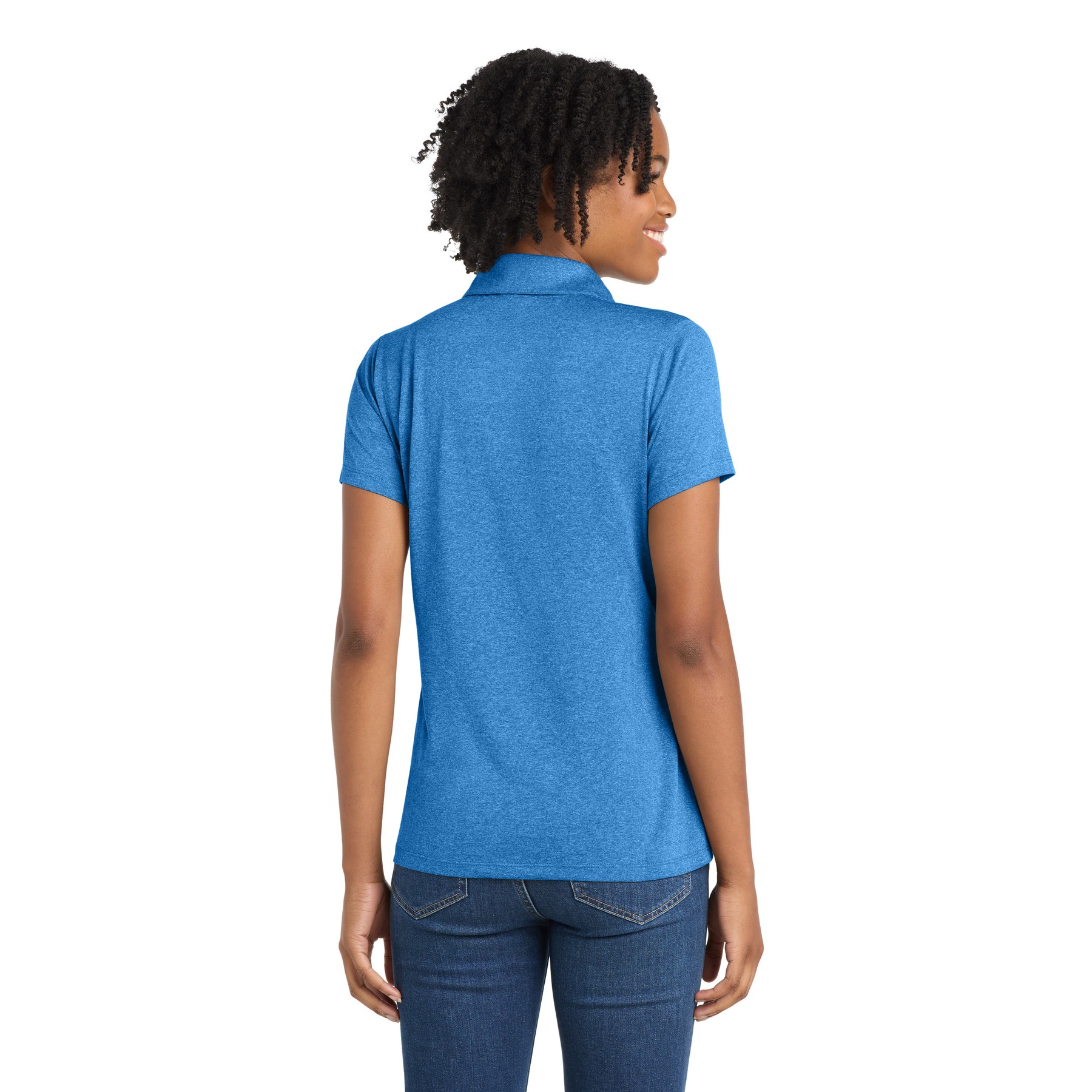 Women's Heather Contender Polo - Thumbnail Image