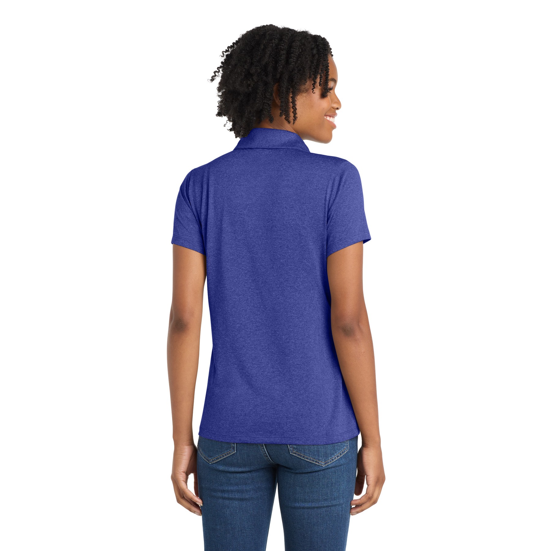 Women's Heather Contender Polo - Thumbnail Image