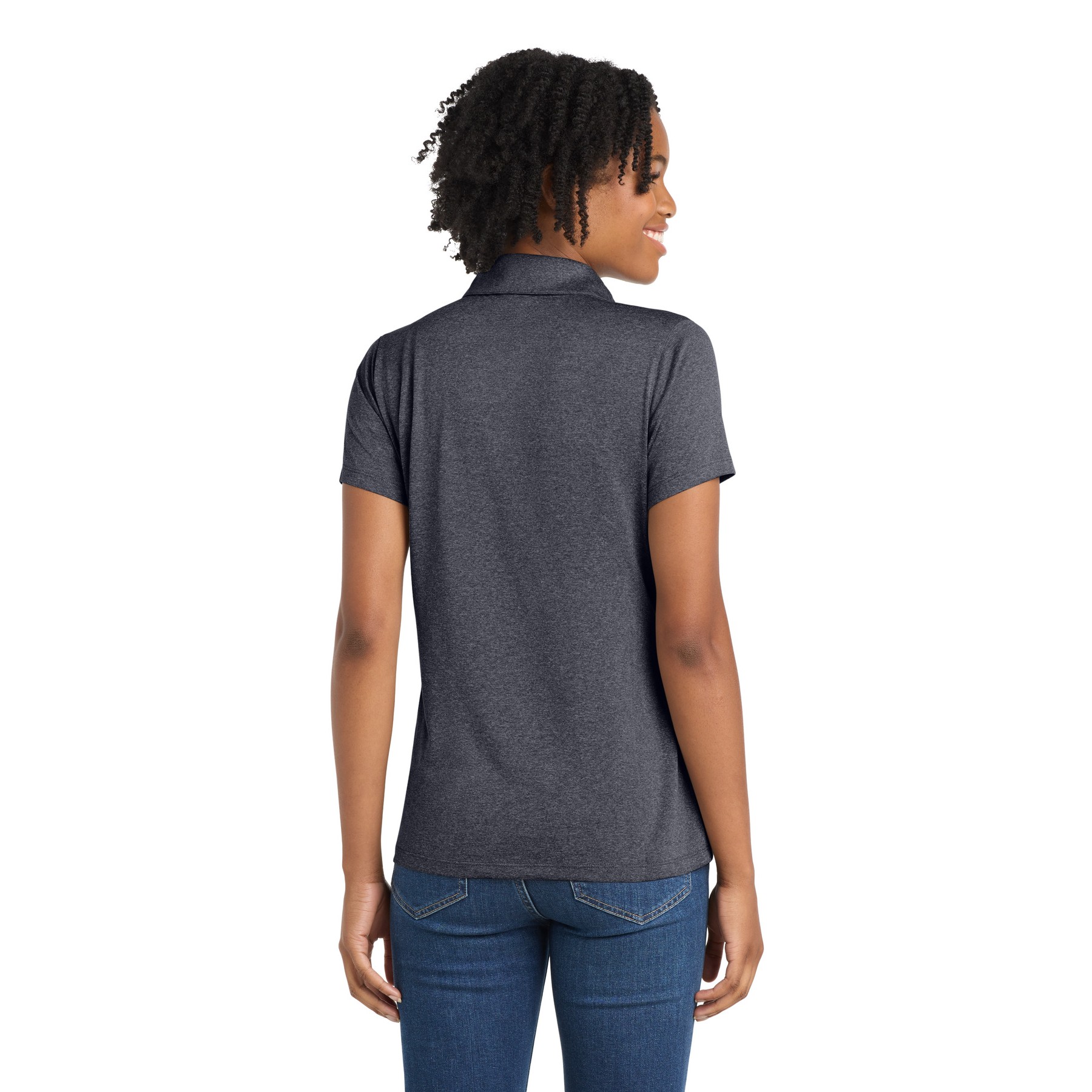 Women's Heather Contender Polo - Thumbnail Image