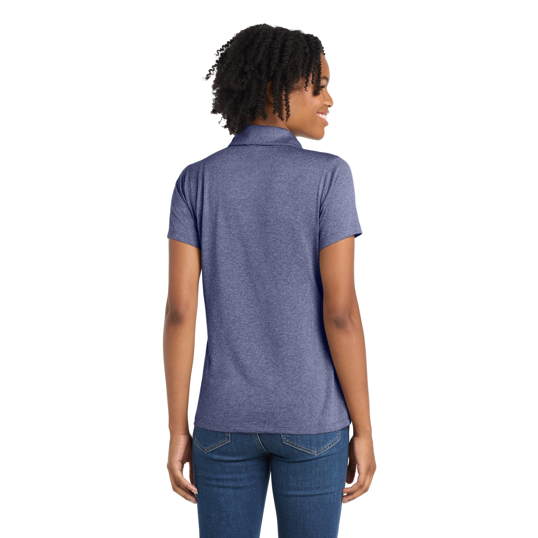Women's Heather Contender Polo - Thumbnail Image