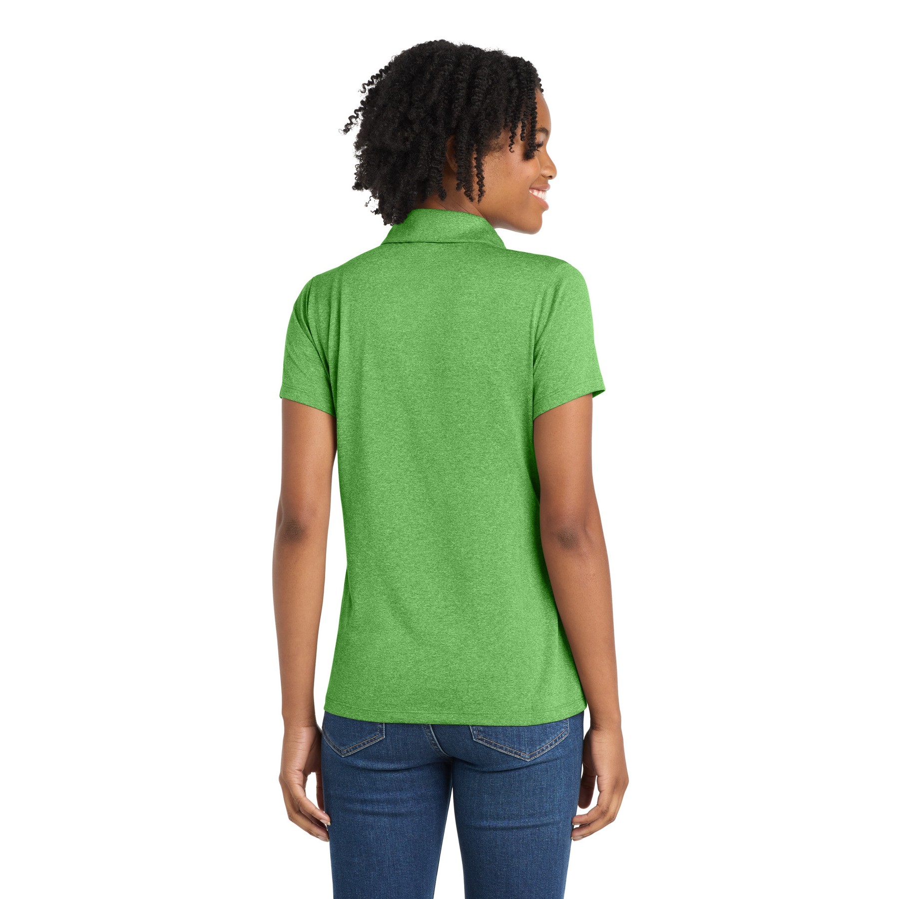 Women's Heather Contender Polo - Thumbnail Image